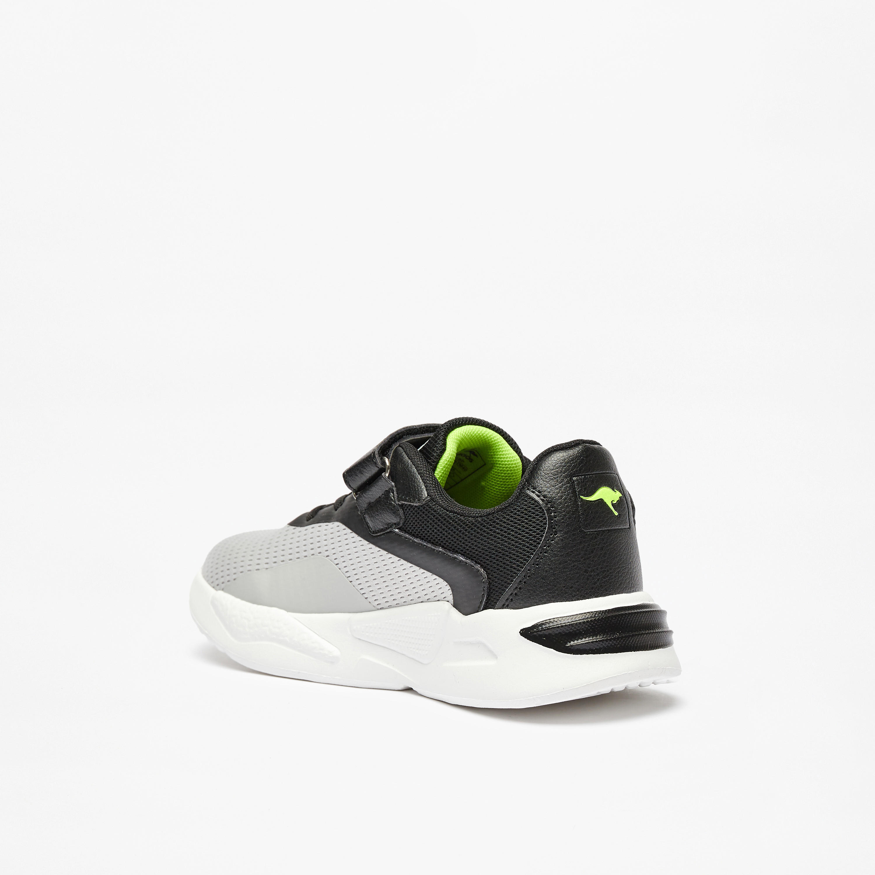 حذاء رياضي للأطفال بشريط إغلاق لاصق وبطانة من كانجاروس-sports-boys-shoes-image-2