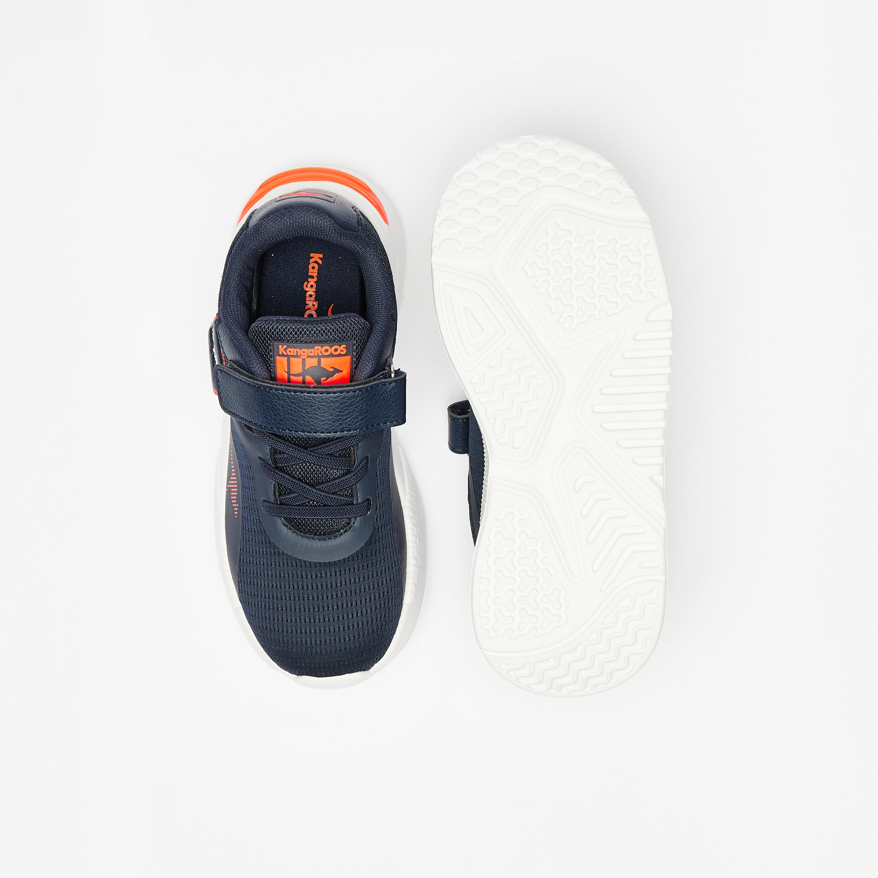 حذاء رياضي للأطفال بشريط إغلاق لاصق وبطانة من كانجاروس-sports-boys-shoes-image-9