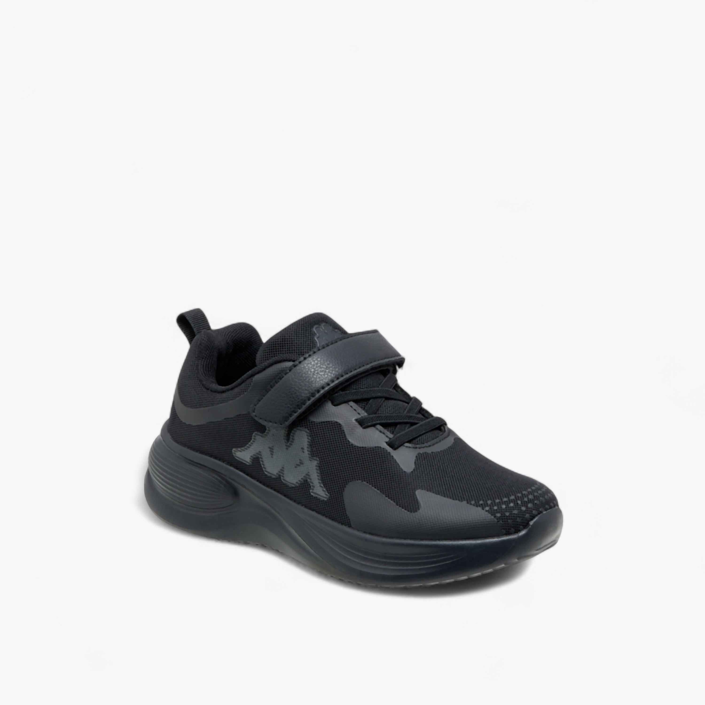 Kappa Girls' Logo Detail Sports Shoes with Hook and Loop Closure-girls-shoes-sports-image-2