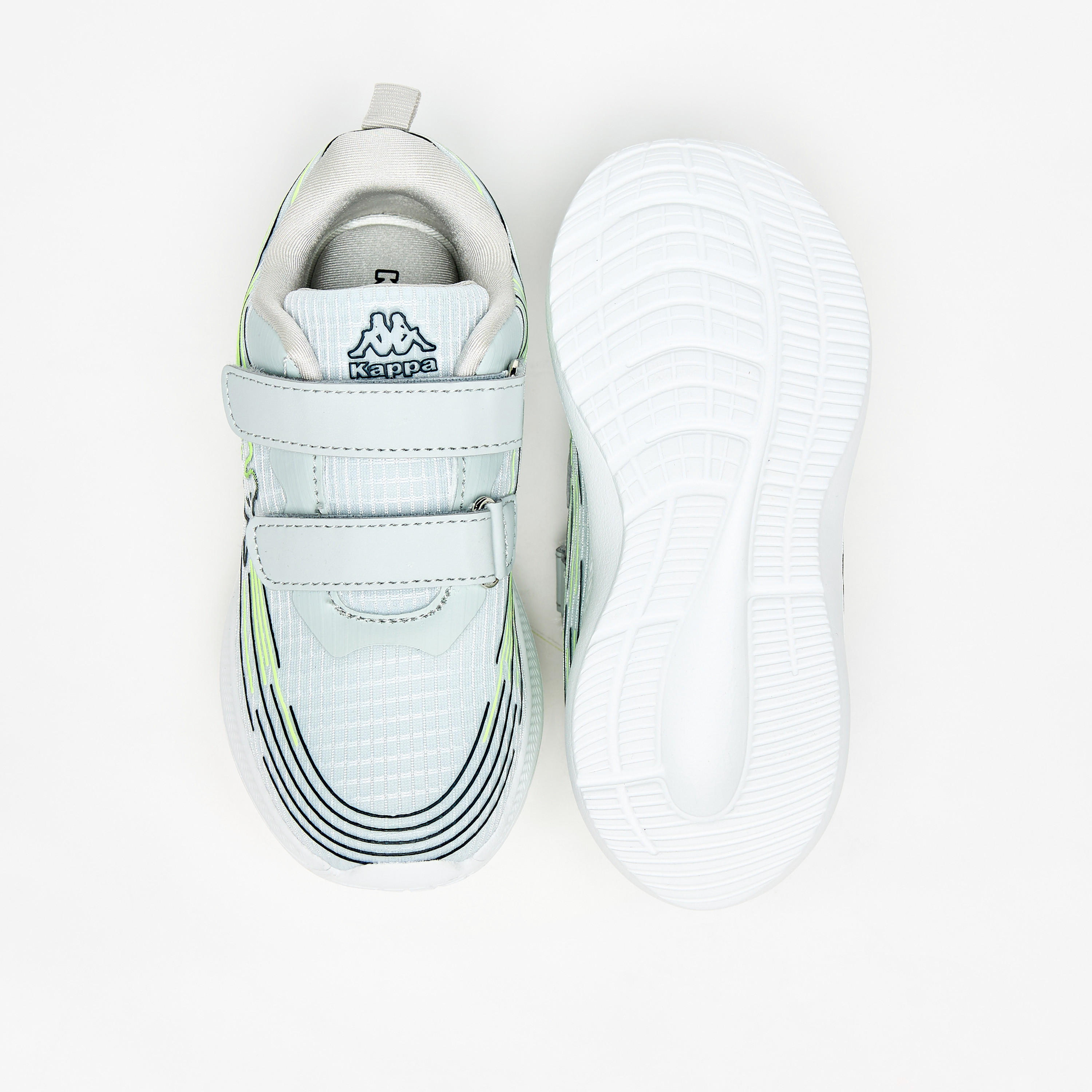حذاء رياضي بشريط إغلاق لاصق وتفاصيل شعار للأولاد من كابا-boys-shoes-sneakers-image-9