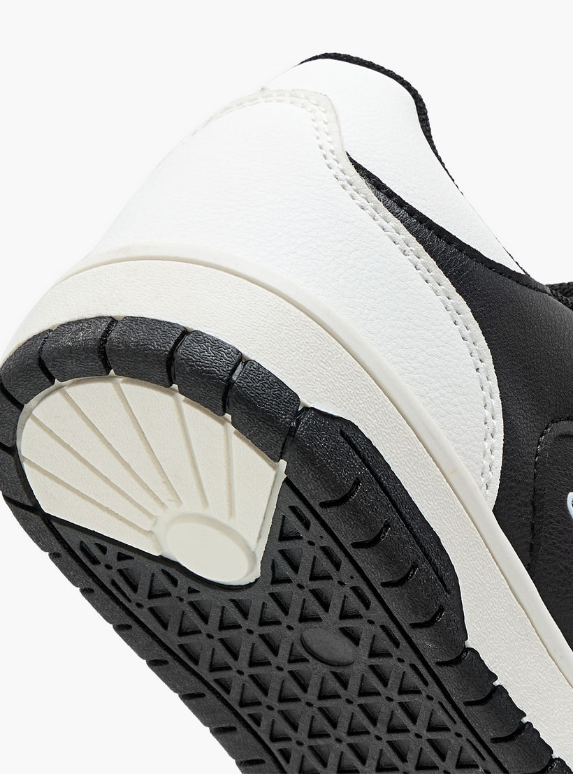 Kappa Boys' Colourblock Sneakers with Lace-Up Closure-boys-shoes-sneakers-image-5