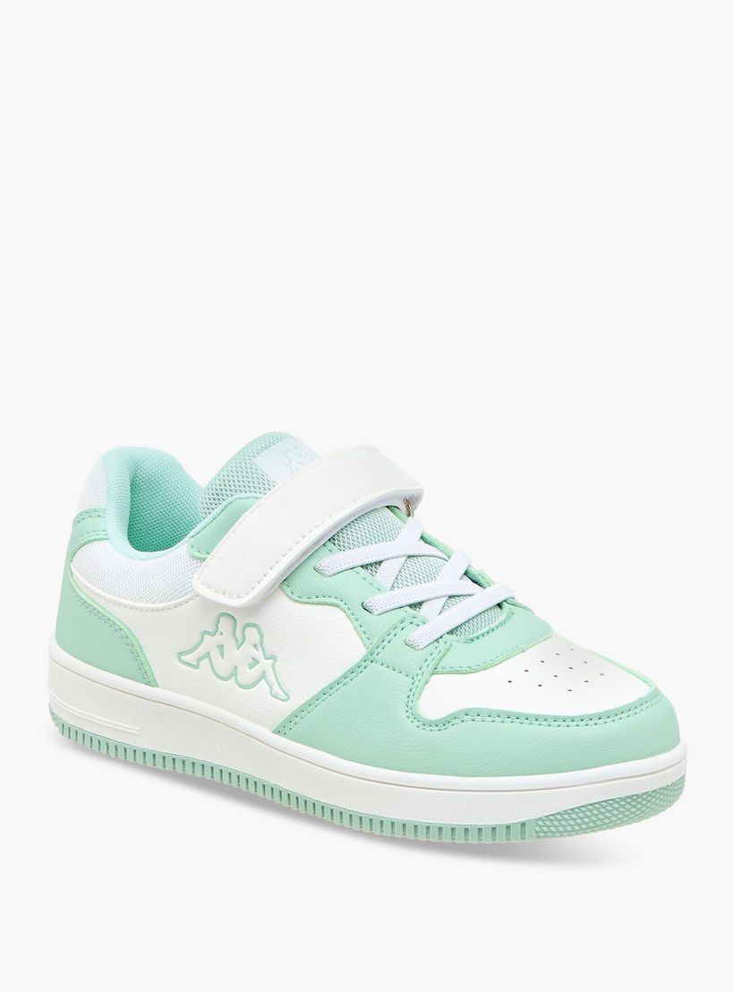 Kappa Girls' Logo Detail Sneakers with Hook and Loop Closure-girls-shoes-sneakers-image-2