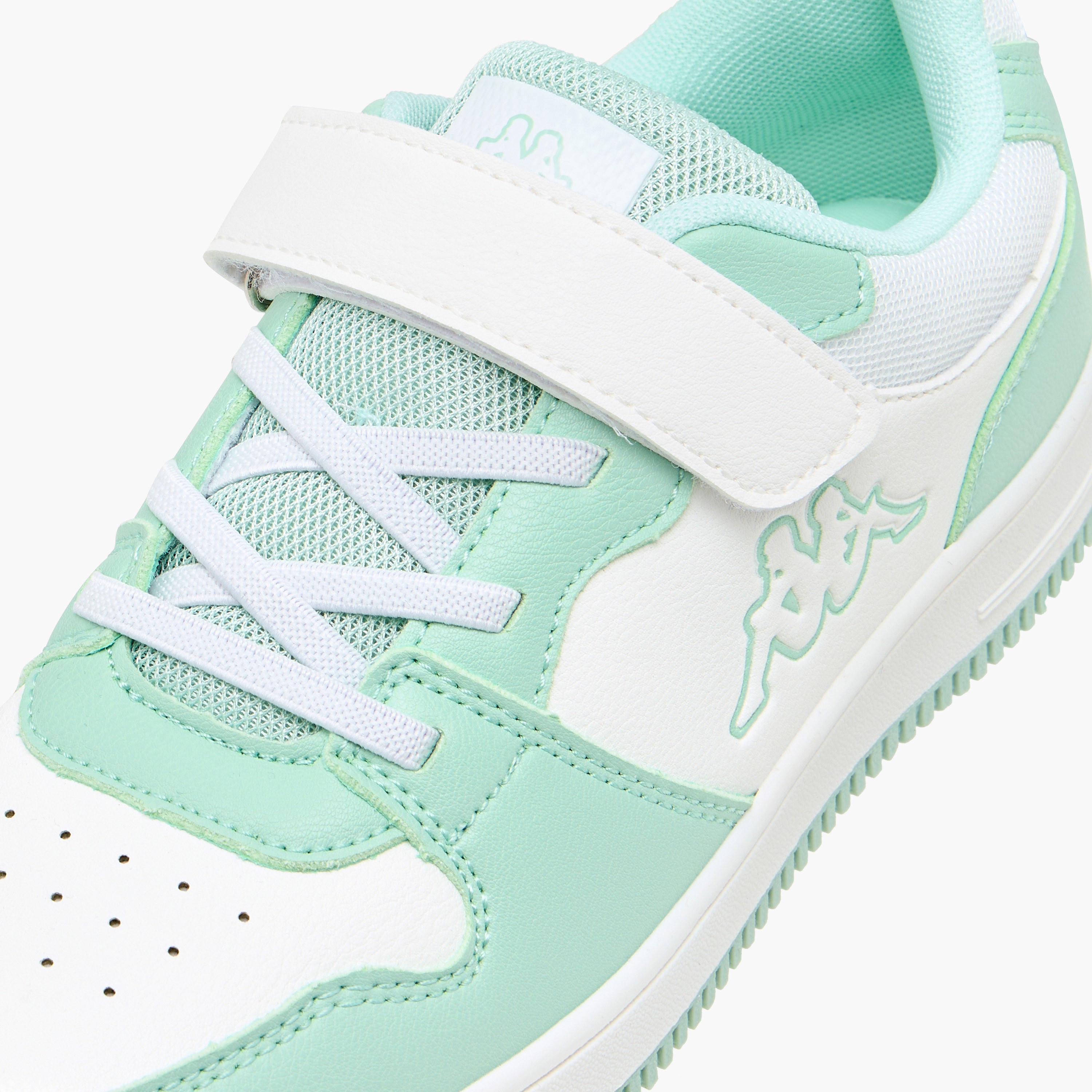 Kappa Girls' Logo Detail Sneakers with Hook and Loop Closure-girls-shoes-sneakers-image-4