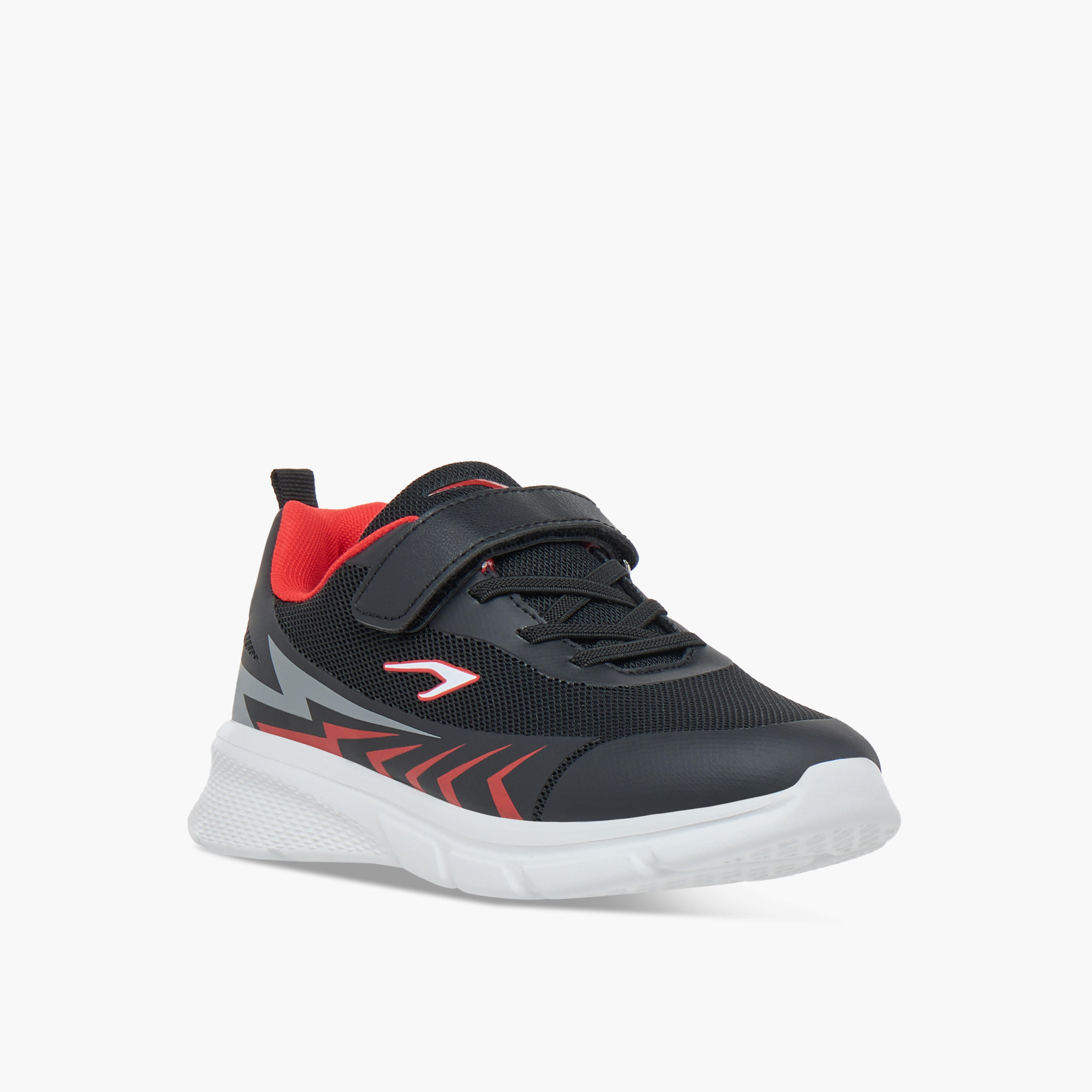 حذاء رياضي خفيف الوزن بشريط إغلاق لاصق وطبعات من داش-girls-shoes-sports-image-2