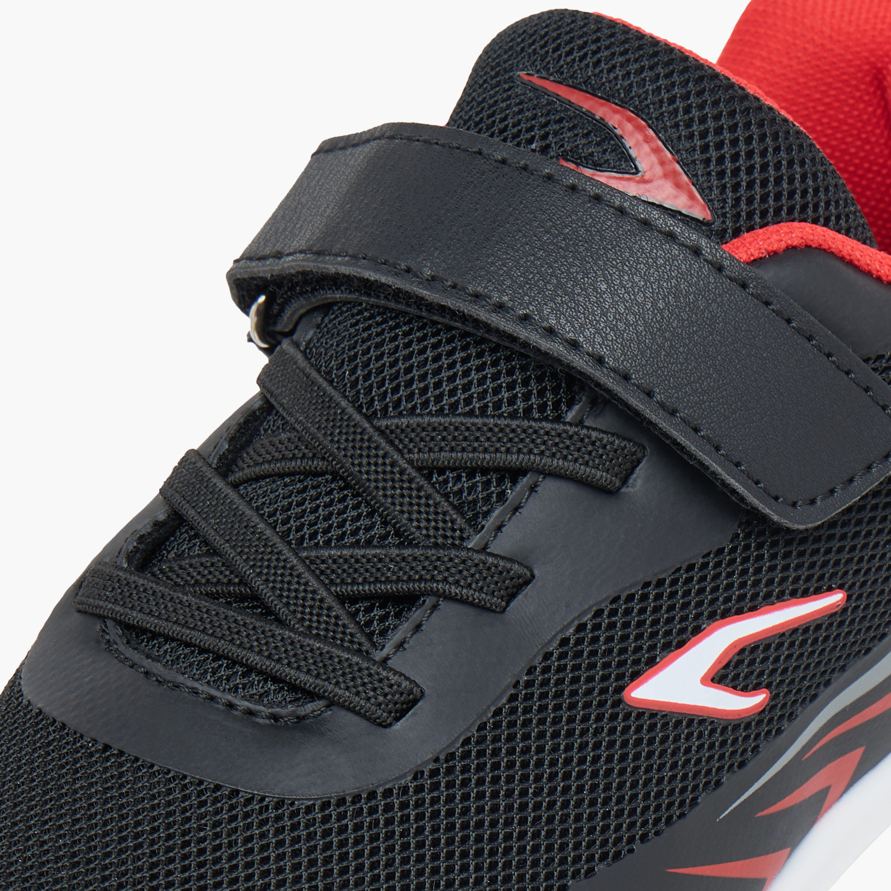 حذاء رياضي خفيف الوزن بشريط إغلاق لاصق وطبعات من داش-girls-shoes-sports-image-4