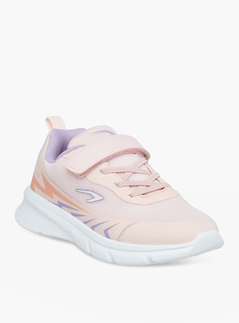 حذاء رياضي خفيف الوزن بشريط إغلاق لاصق وطبعات من داش-girls-shoes-sports-image-2