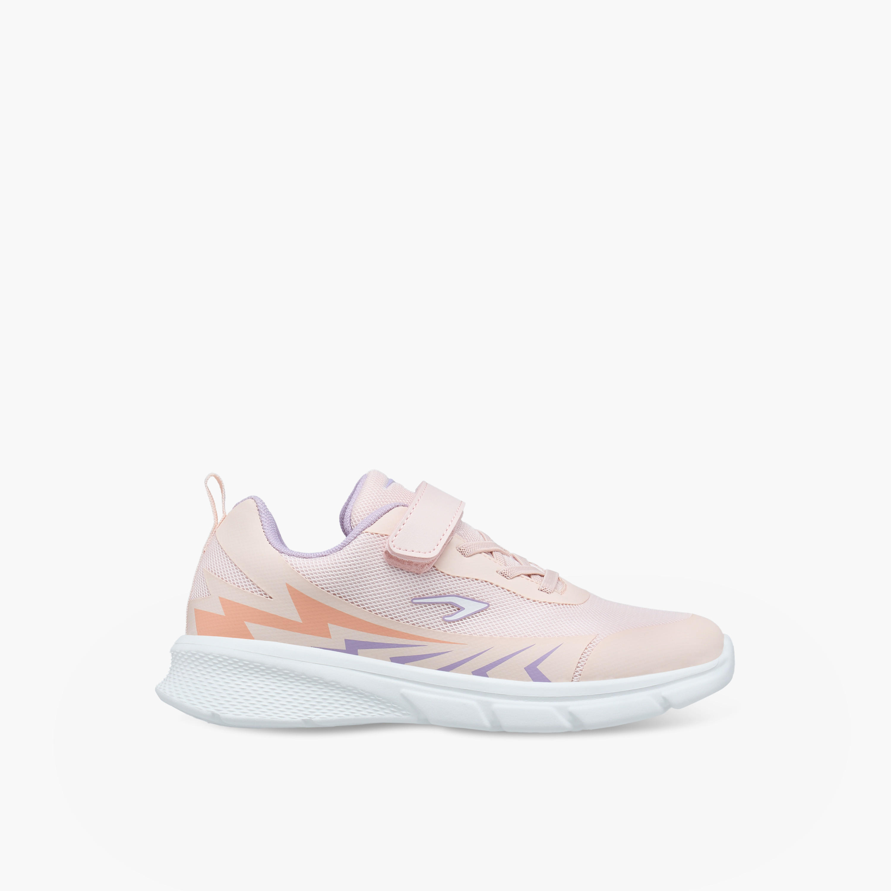 حذاء رياضي خفيف الوزن بشريط إغلاق لاصق وطبعات من داش-girls-shoes-sports-image-3