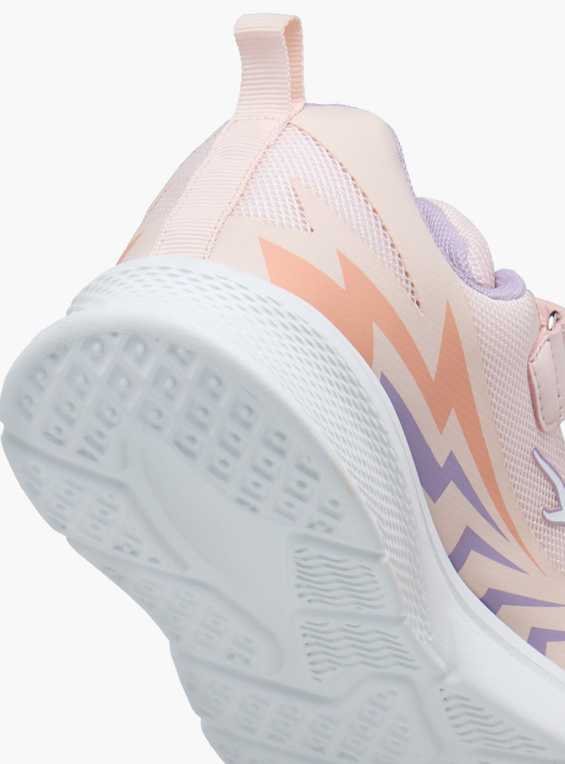 حذاء رياضي خفيف الوزن بشريط إغلاق لاصق وطبعات من داش-girls-shoes-sports-image-5
