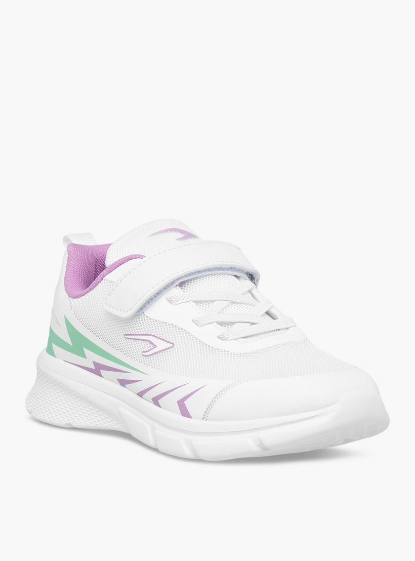 حذاء رياضي خفيف الوزن بشريط إغلاق لاصق وطبعات من داش-girls-shoes-sports-image-2
