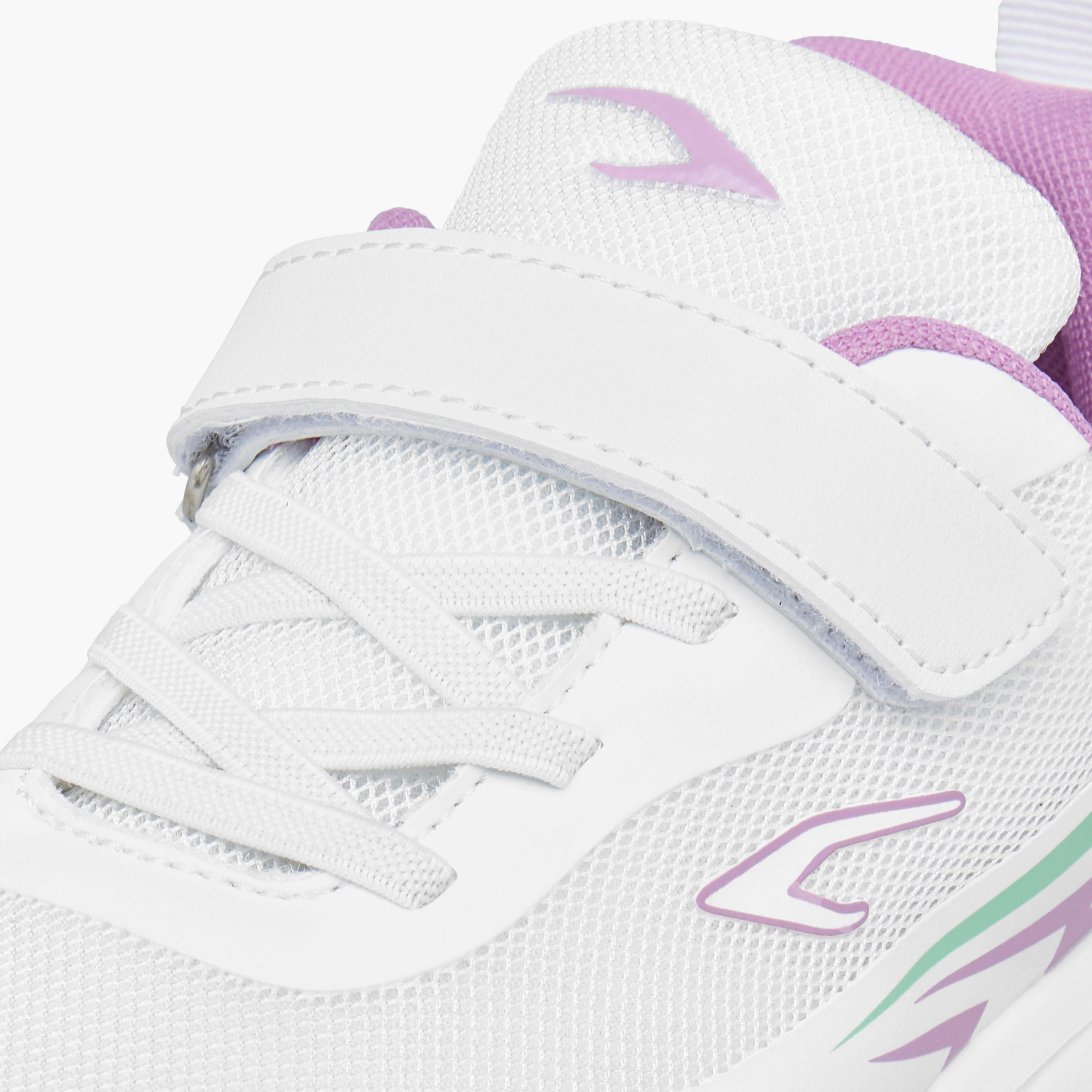 Dash Printed Lightweight Sports Shoes with Hook and Loop Closure-girls-shoes-sports-image-9