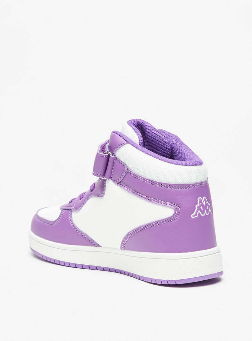 حذاء سنيكرز برقبة عالية وبطانة للبنات من كابا-girls-shoes-sneakers-image-2