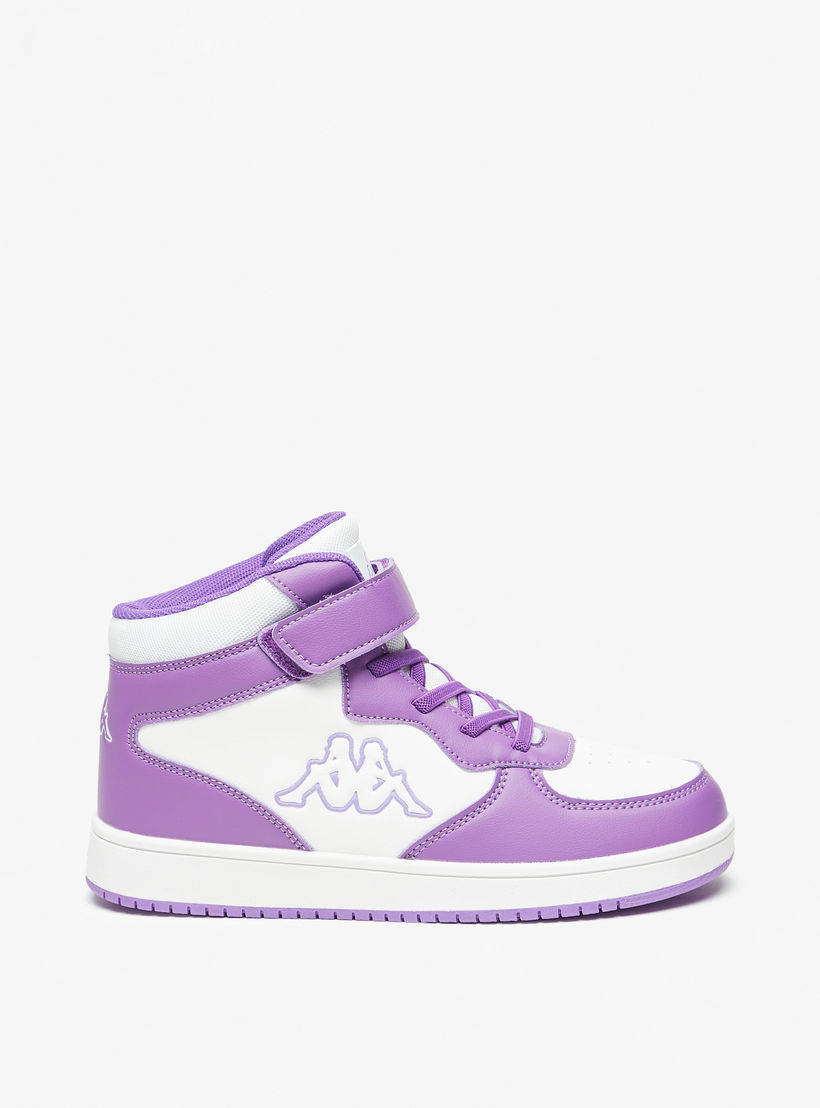 حذاء سنيكرز برقبة عالية وبطانة للبنات من كابا-girls-shoes-sneakers-image-3
