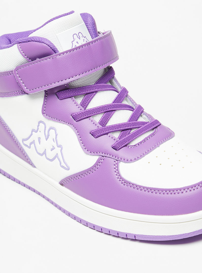 حذاء سنيكرز برقبة عالية وبطانة للبنات من كابا-girls-shoes-sneakers-image-4