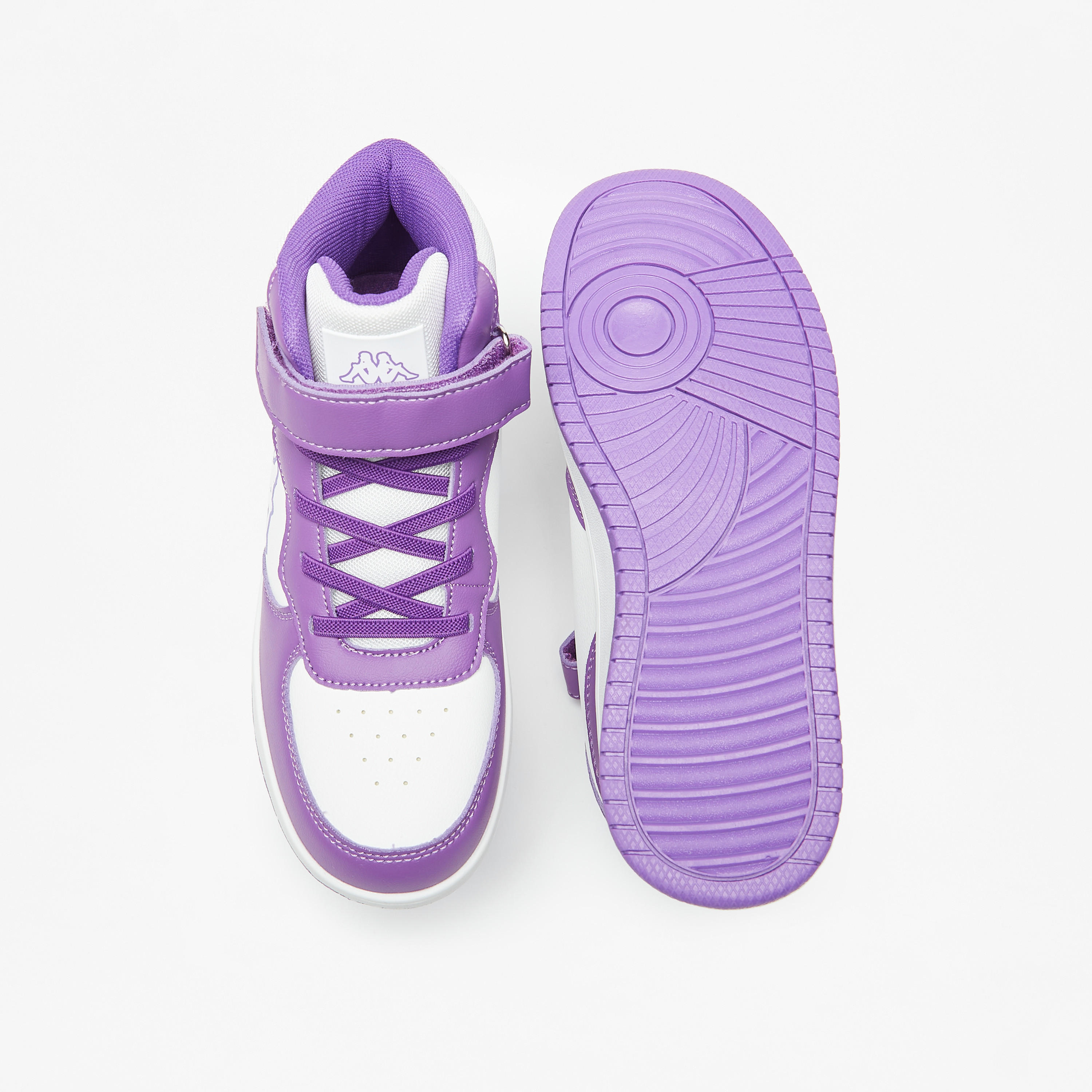 حذاء سنيكرز برقبة عالية وبطانة للبنات من كابا-girls-shoes-sneakers-image-5