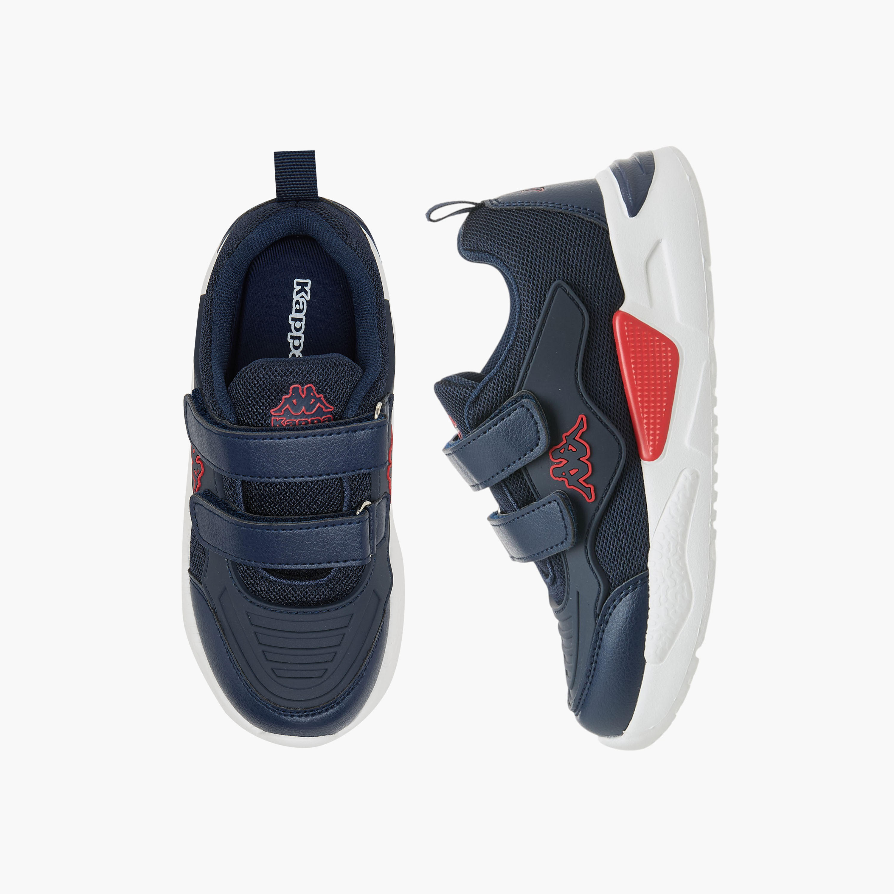 Kappa Boys Hook & Loop Sports Shoes-boys-shoes-sports-image-1