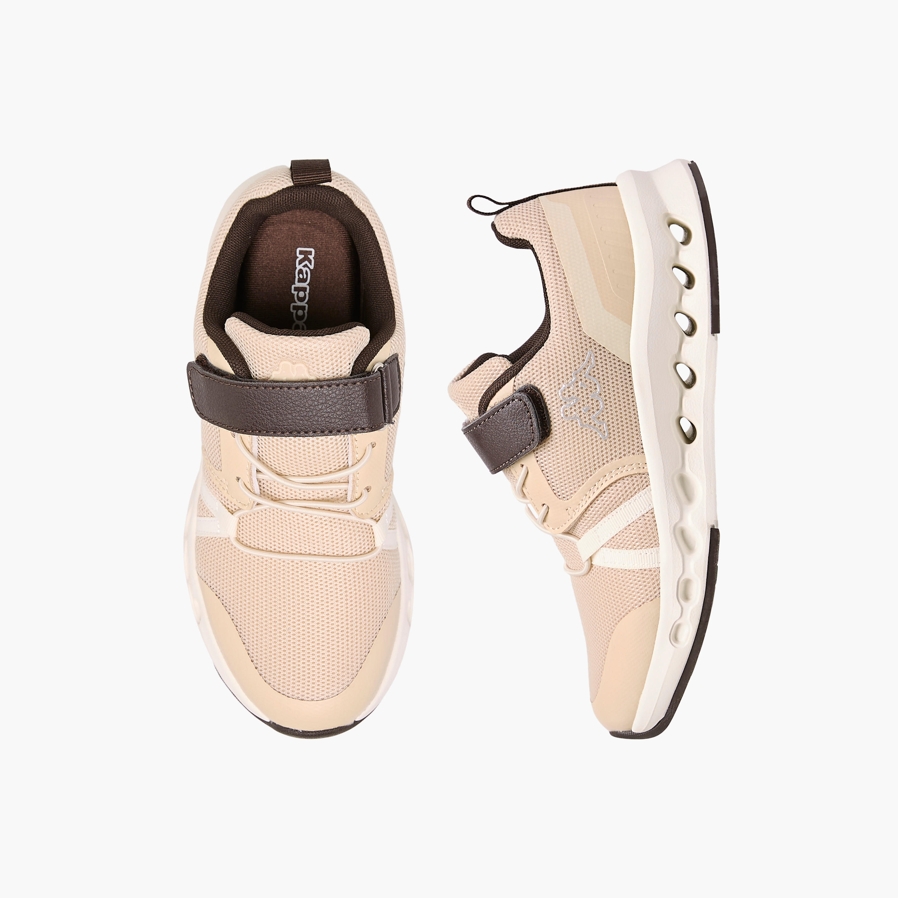 Kappa Kids Hook & Loop Breathable Walking Shoes-girls-shoes-schoolshoes-image-1