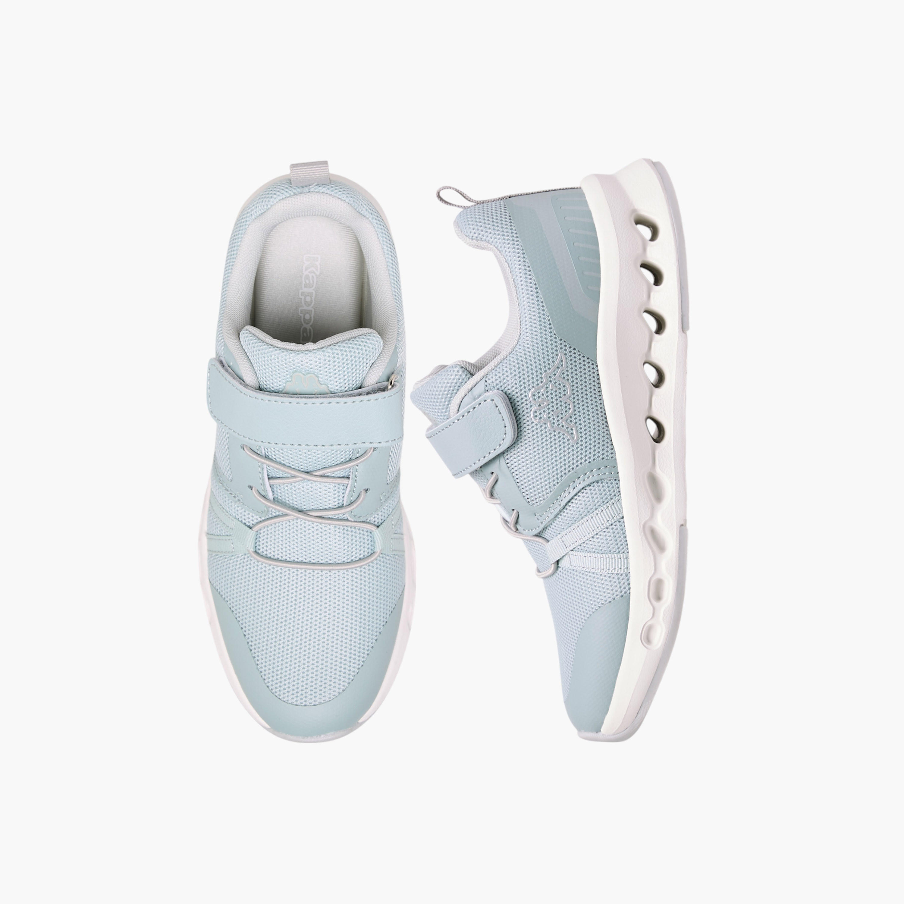 Kappa Girls Logo Detail Hook & Loop Walking Shoes-girls-shoes-sports-image-1