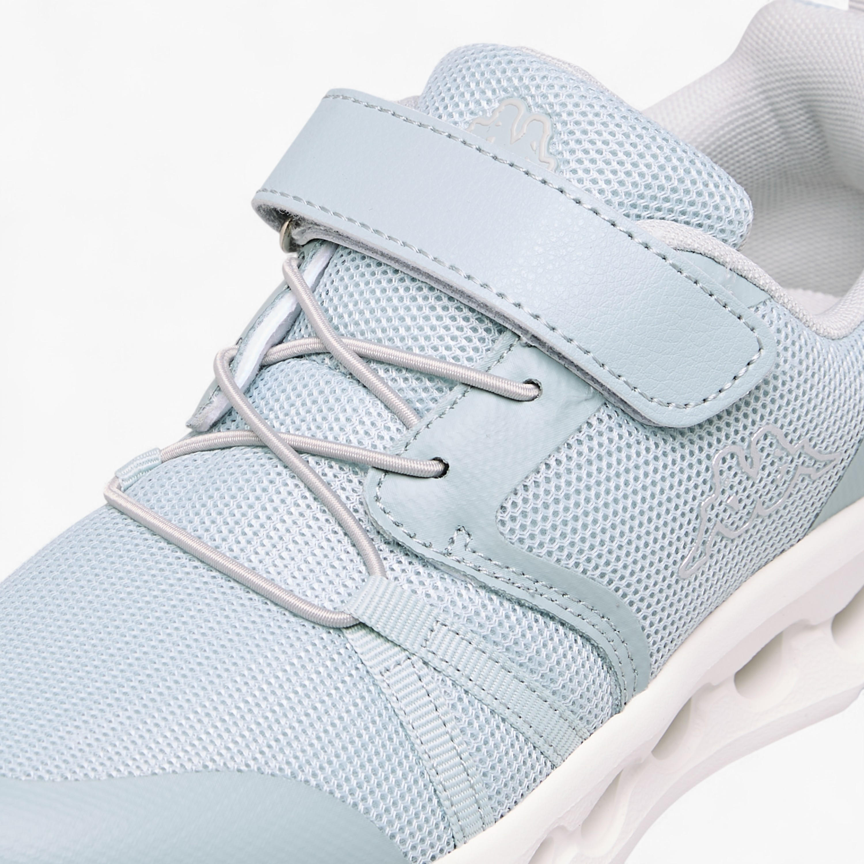 Kappa Girls Logo Detail Hook & Loop Walking Shoes-girls-shoes-sports-image-4