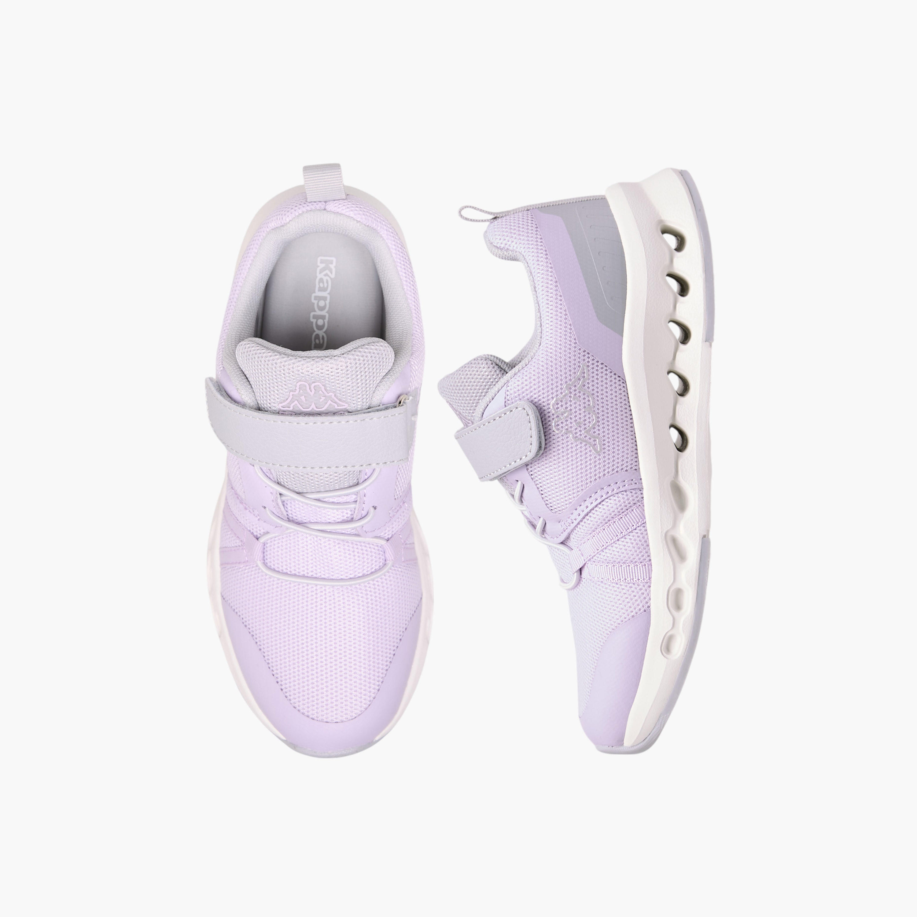 Kappa Girls Logo Detail Hook & Loop Walking Shoes-girls-shoes-sports-image-1