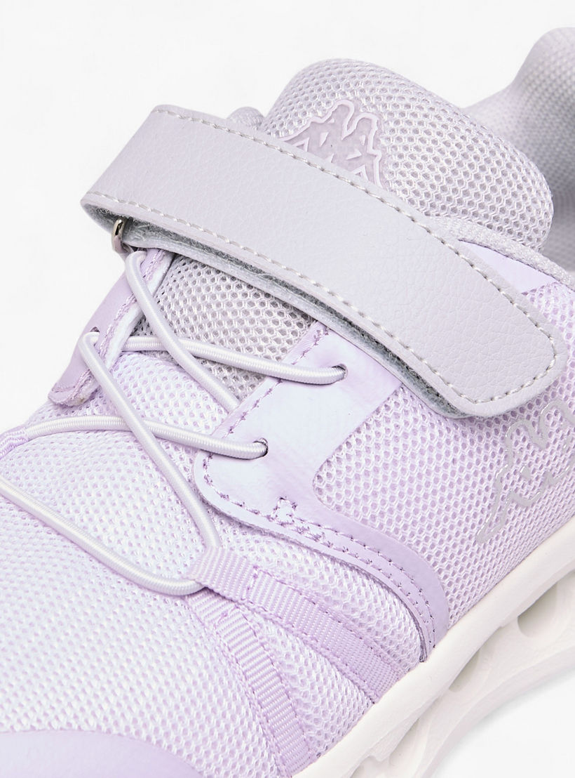 Kappa Girls Logo Detail Hook & Loop Walking Shoes-girls-shoes-sports-image-4