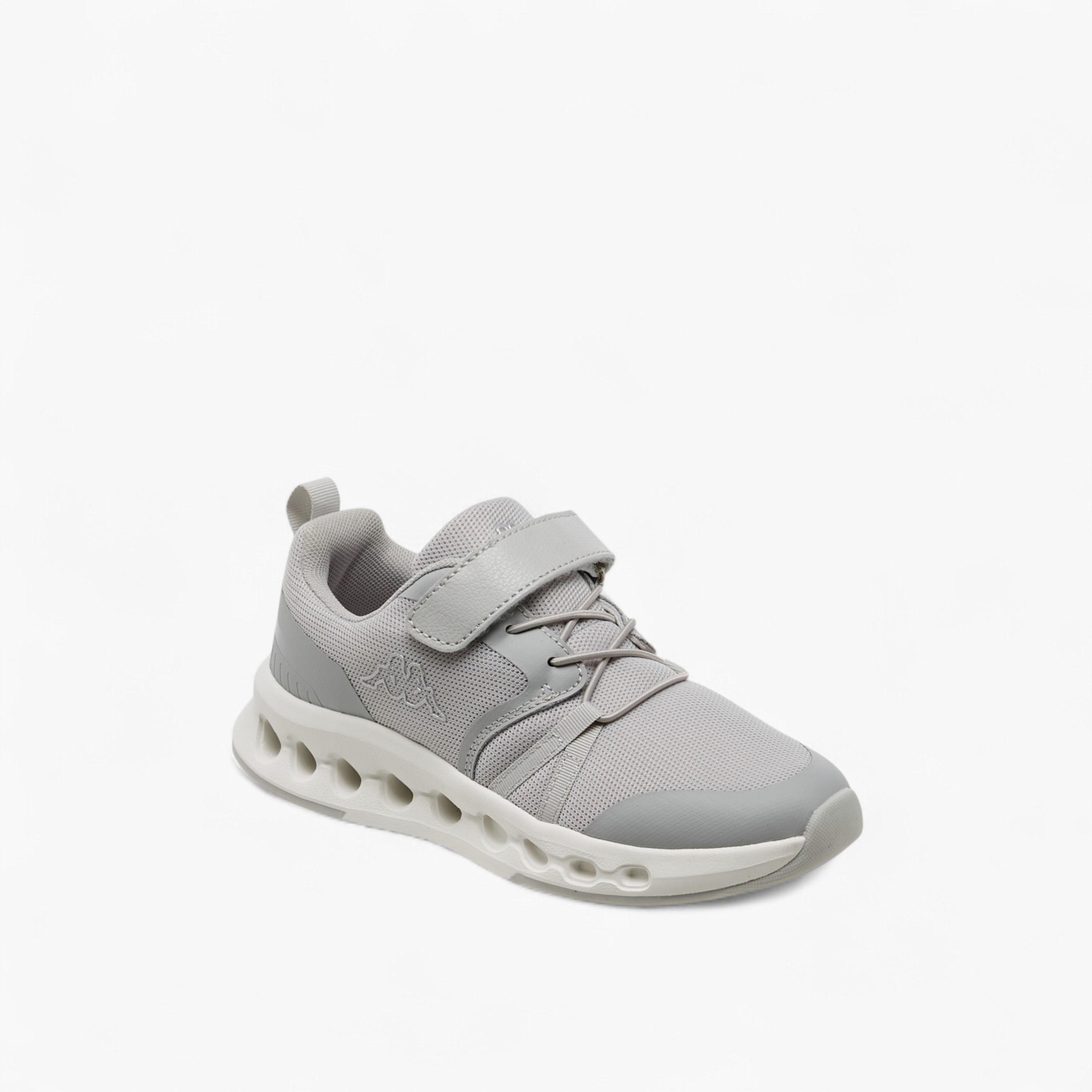 Kappa Girls' Textured Sports Shoes with Hook and Loop Closure-girls-shoes-sports-image-2