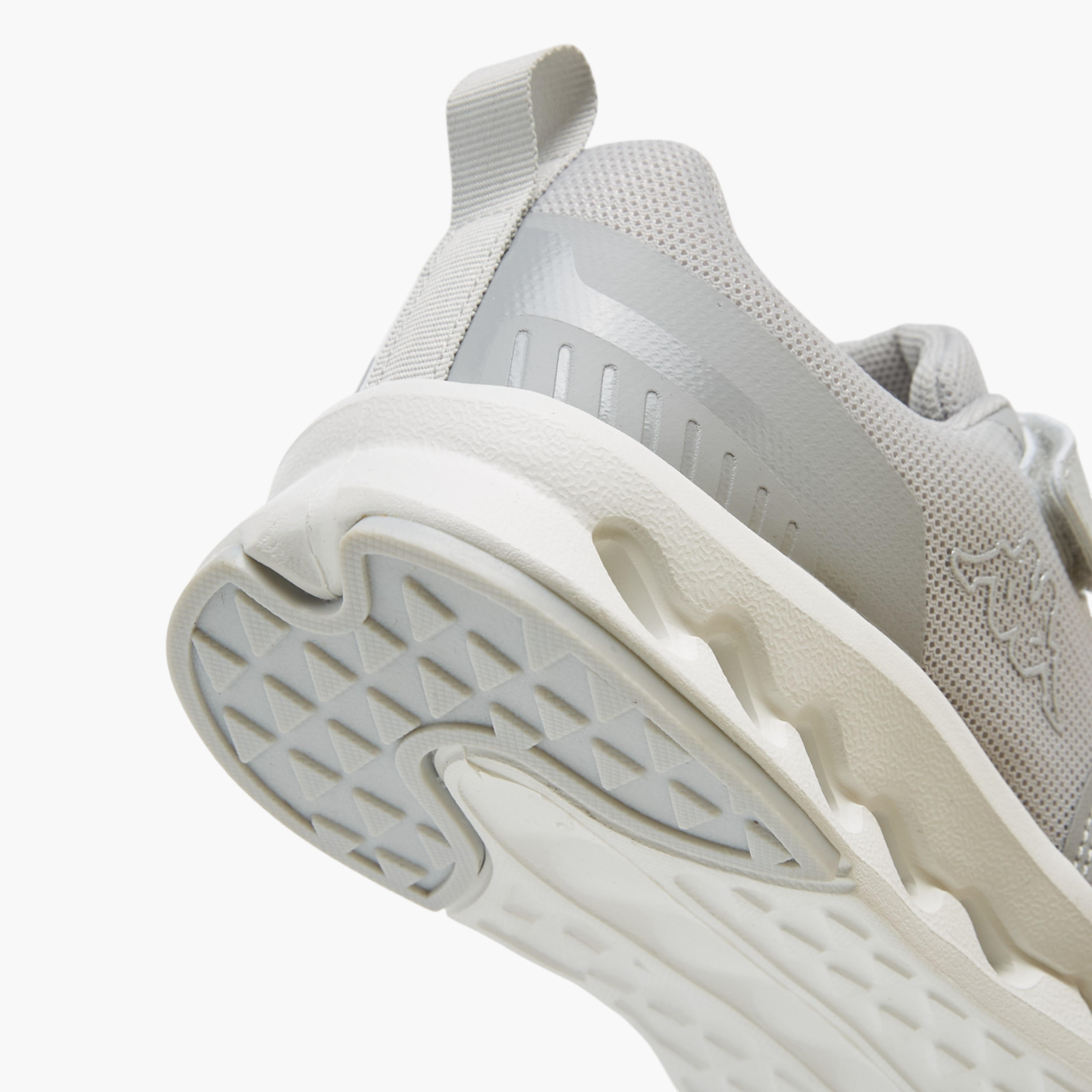 Kappa Girls' Textured Sports Shoes with Hook and Loop Closure-girls-shoes-sports-image-5