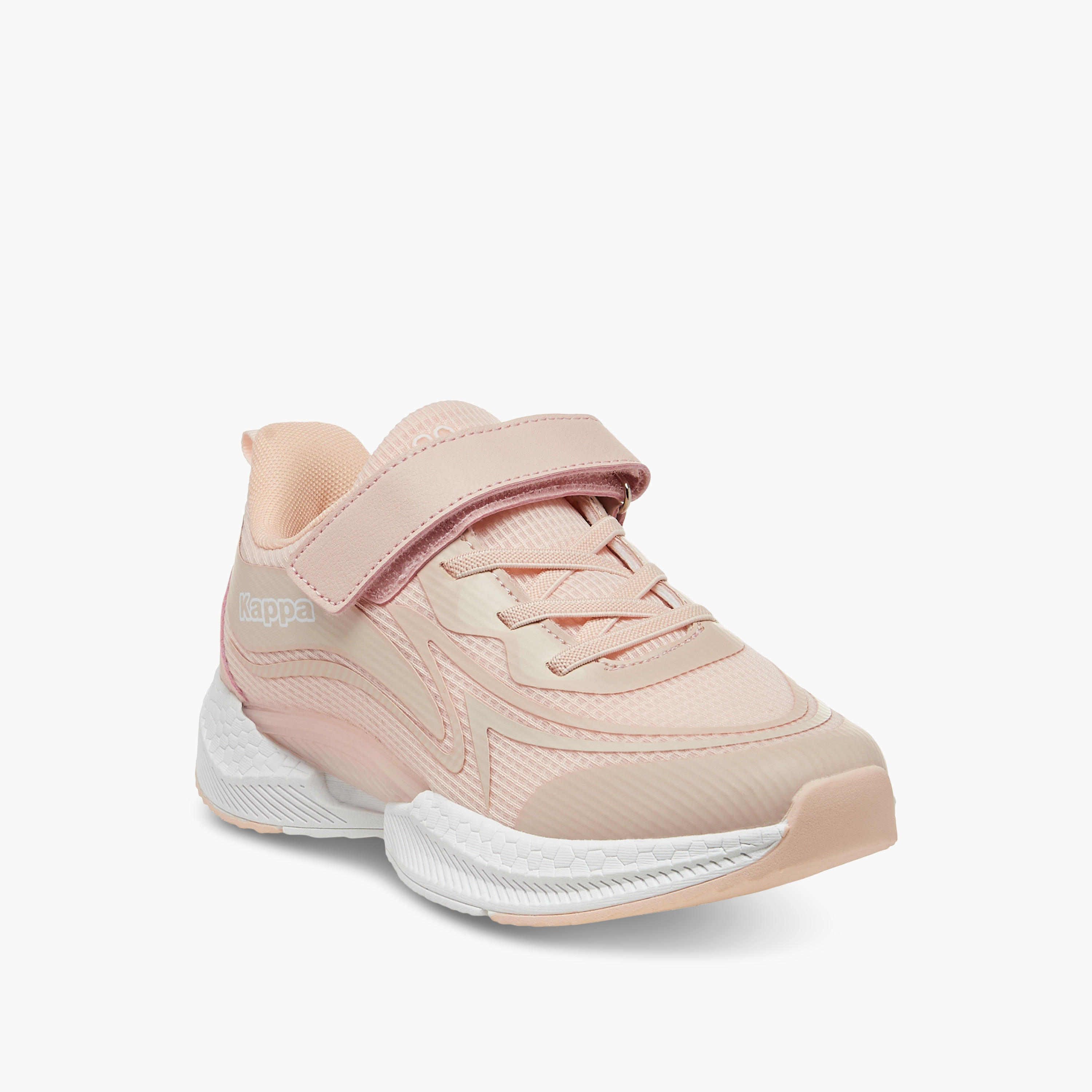Kappa Girls' Logo Detail Sports Shoes with Hook and Loop Closure-girls-shoes-sports-image-2