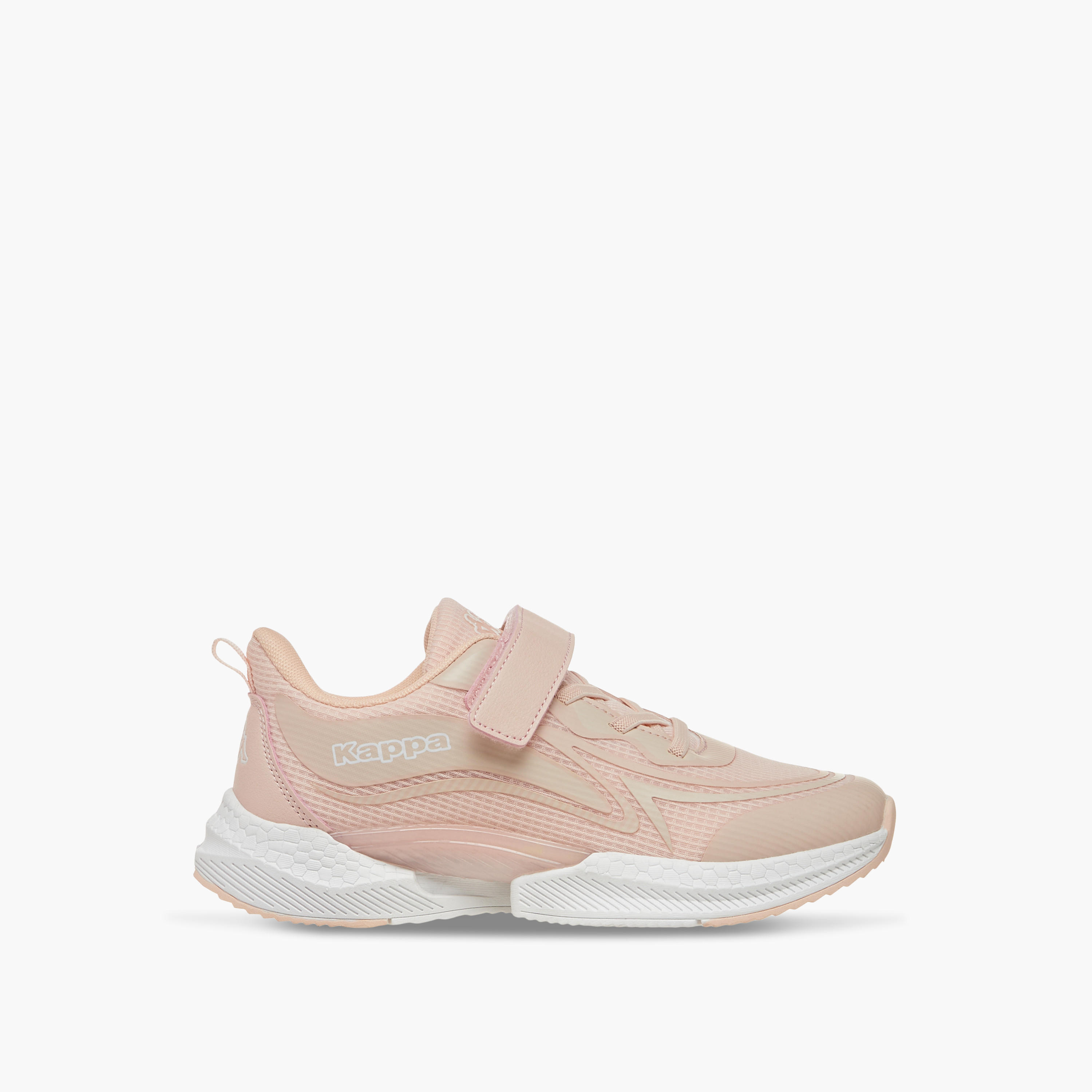 Kappa Girls' Logo Detail Sports Shoes with Hook and Loop Closure-girls-shoes-sports-image-3