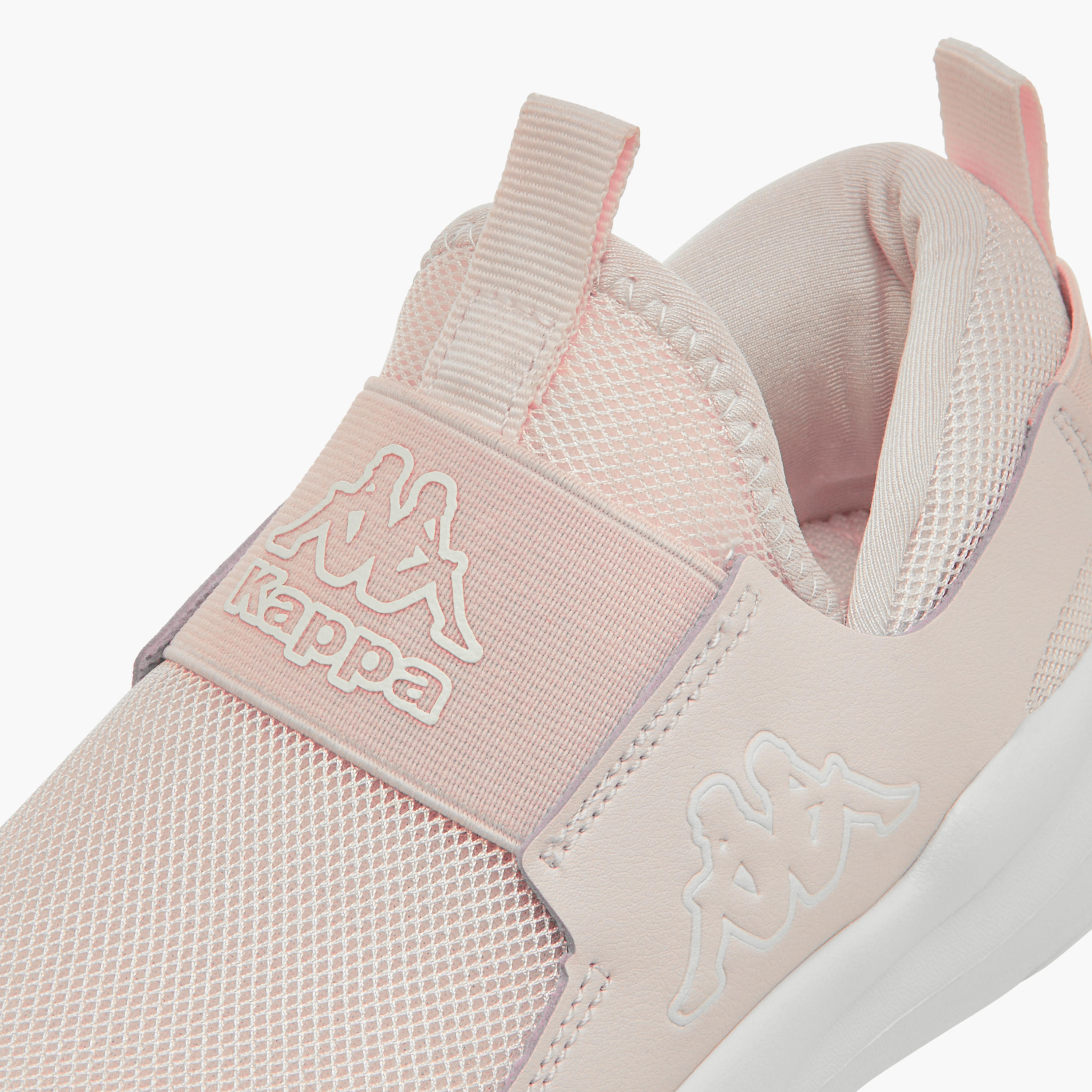 Kappa Girls' Logo Detail Slip-On Sports Shoes with Pull Up Tab-girls-shoes-sneakers-image-4