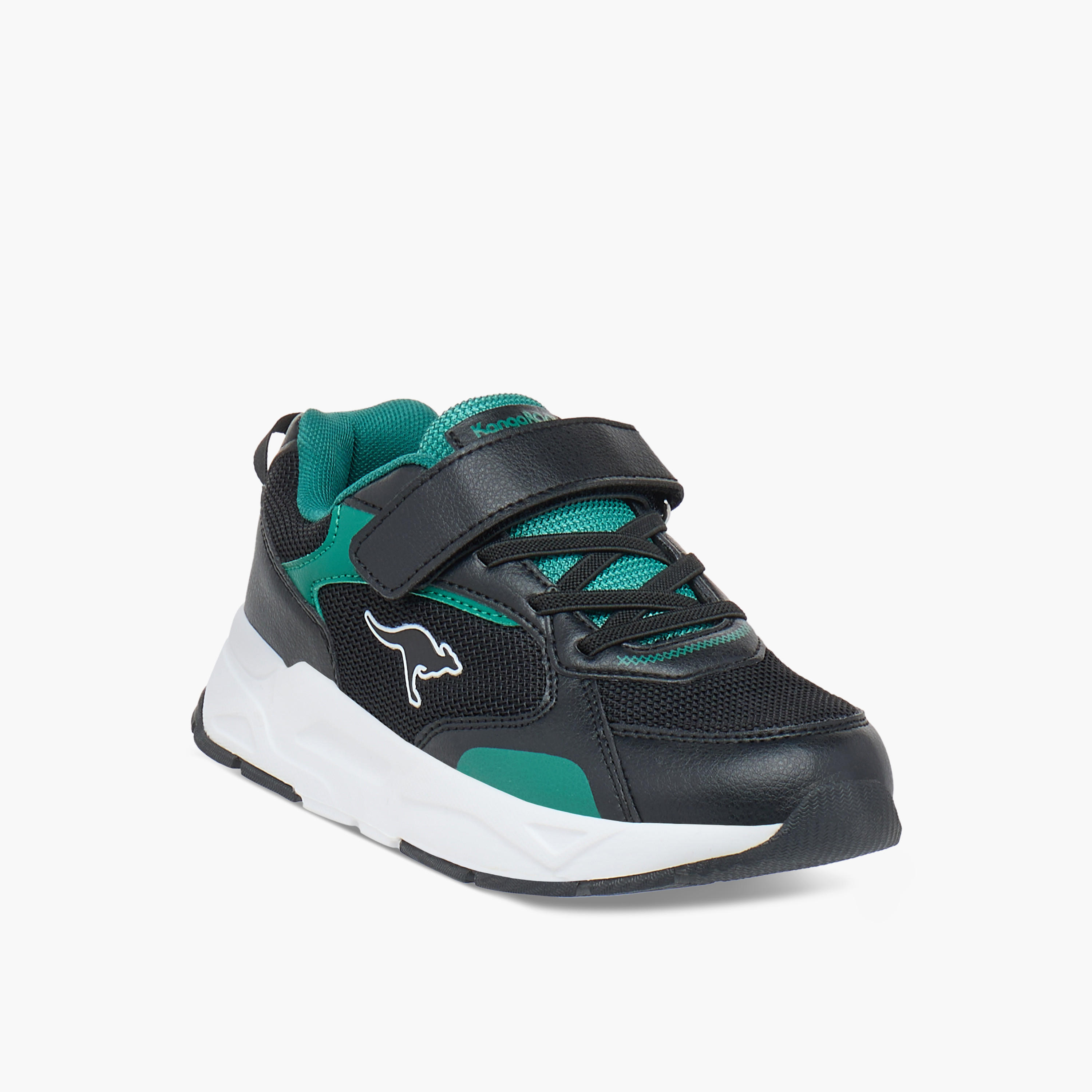 KangaROOS Kids' Panelled Sneakers with Cushioning-boys-shoes-sneakers-image-2