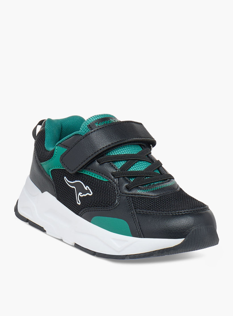 KangaROOS Kids' Panelled Sneakers with Cushioning-boys-shoes-sneakers-image-2