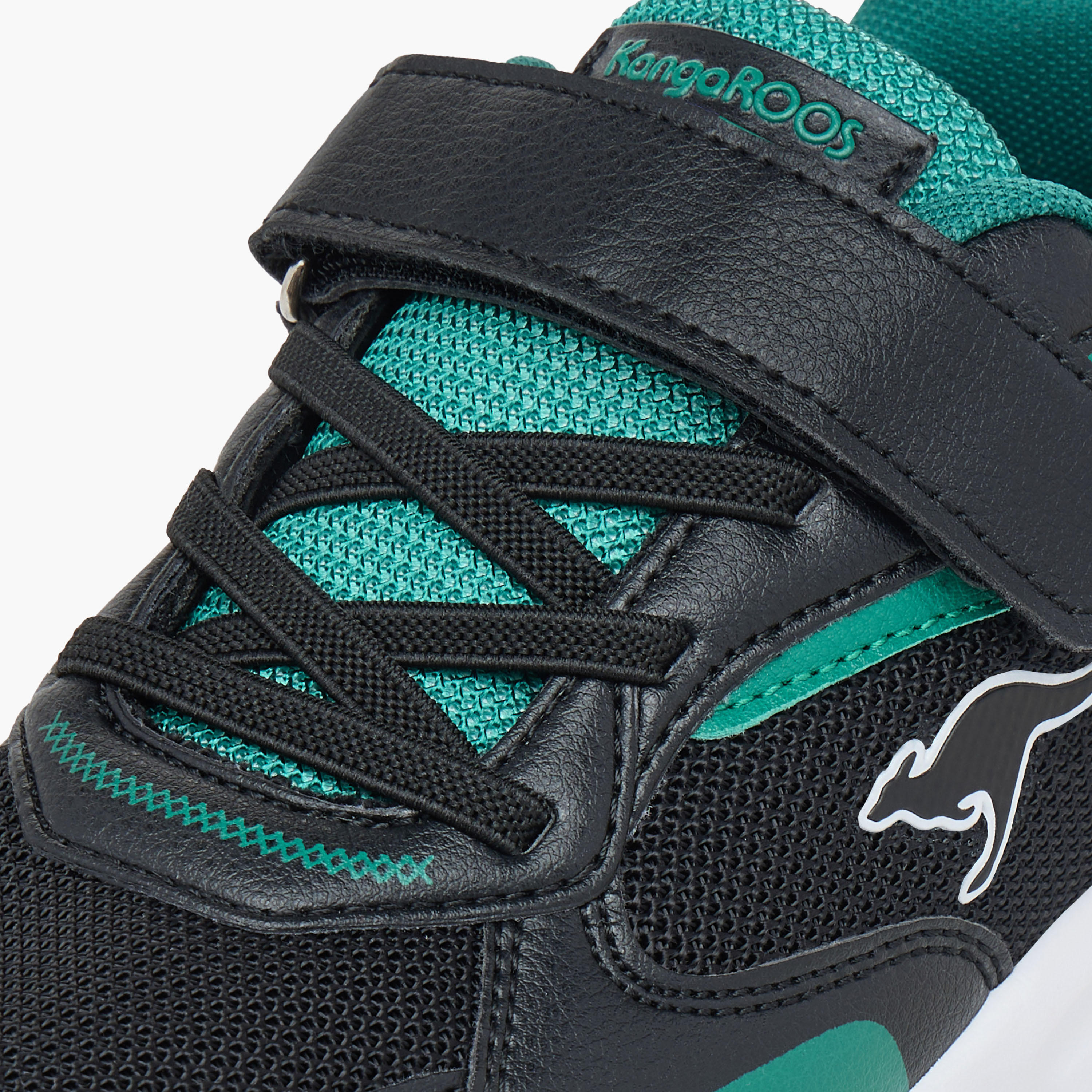 KangaROOS Kids' Panelled Sneakers with Cushioning-boys-shoes-sneakers-image-4