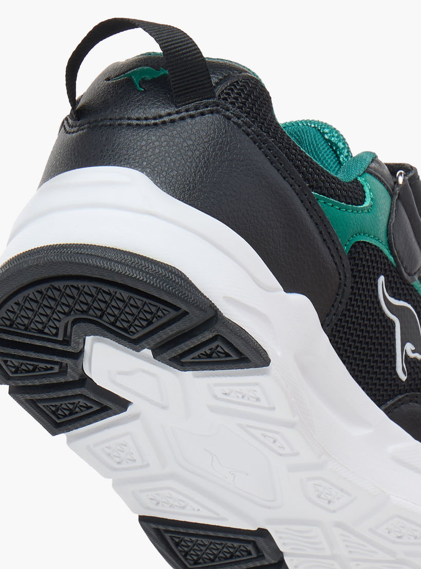 KangaROOS Kids' Panelled Sneakers with Cushioning-boys-shoes-sneakers-image-5
