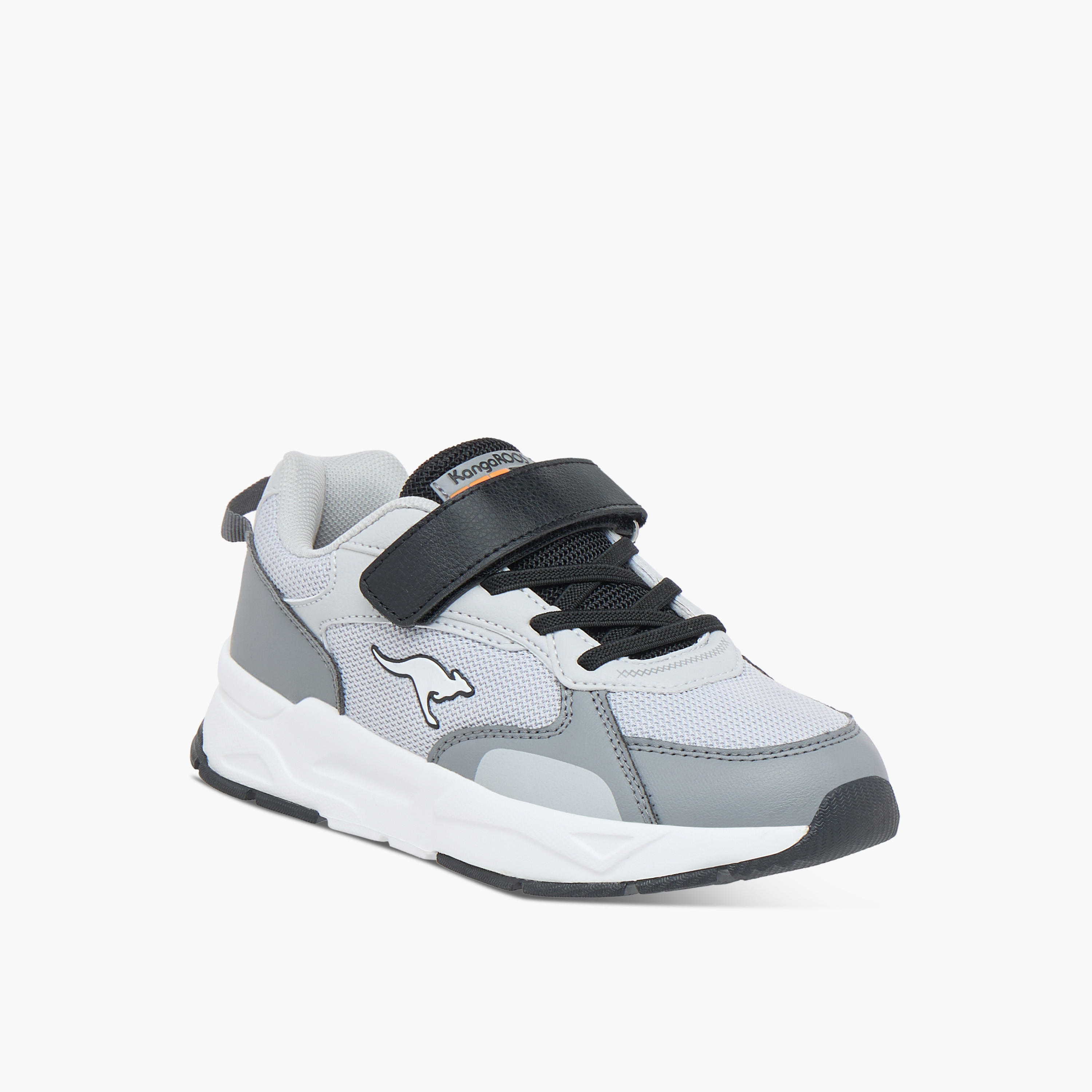KangaROOS Kids' Panelled Sneakers with Cushioning-boys-shoes-sneakers-image-2