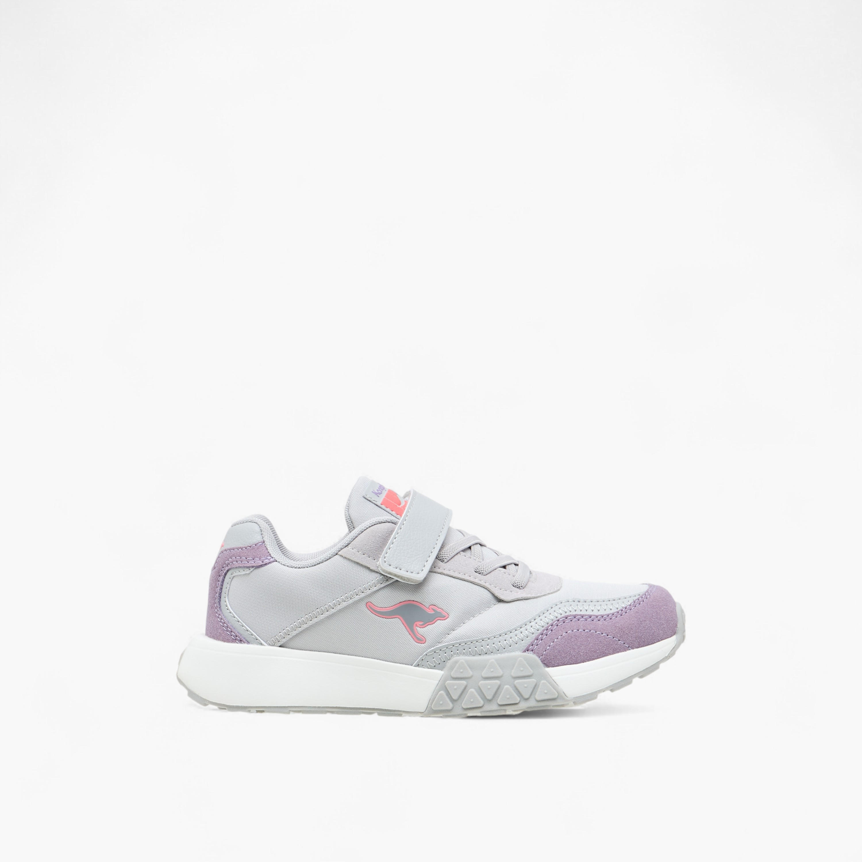 Kangaroos Girls Colourblock Hook & Loop Walking Shoes-girls-shoes-sports-image-3