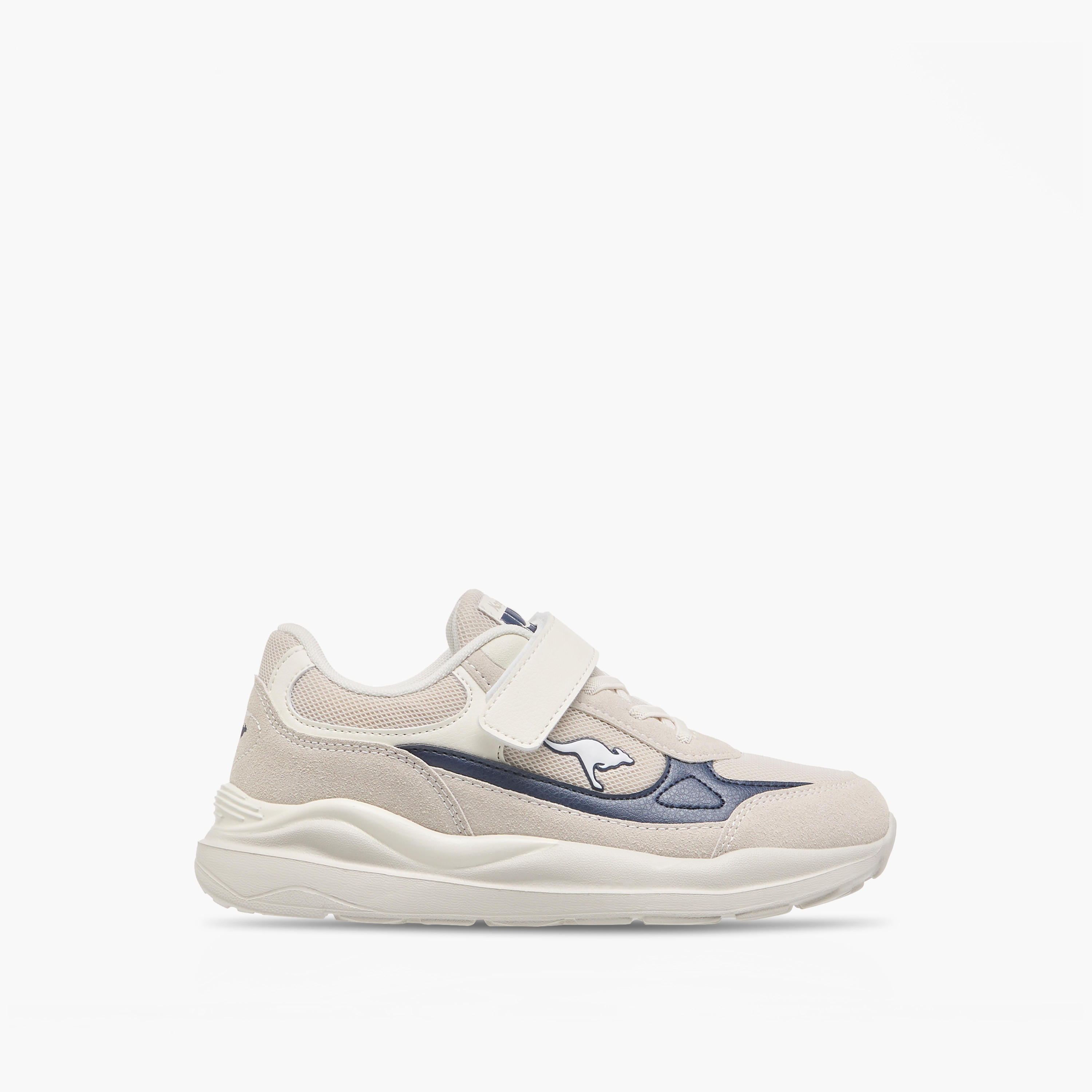 KangaROOS Girls' Logo Detail Sports Shoes with Hook and Loop Closure-girls-shoes-sports-image-3
