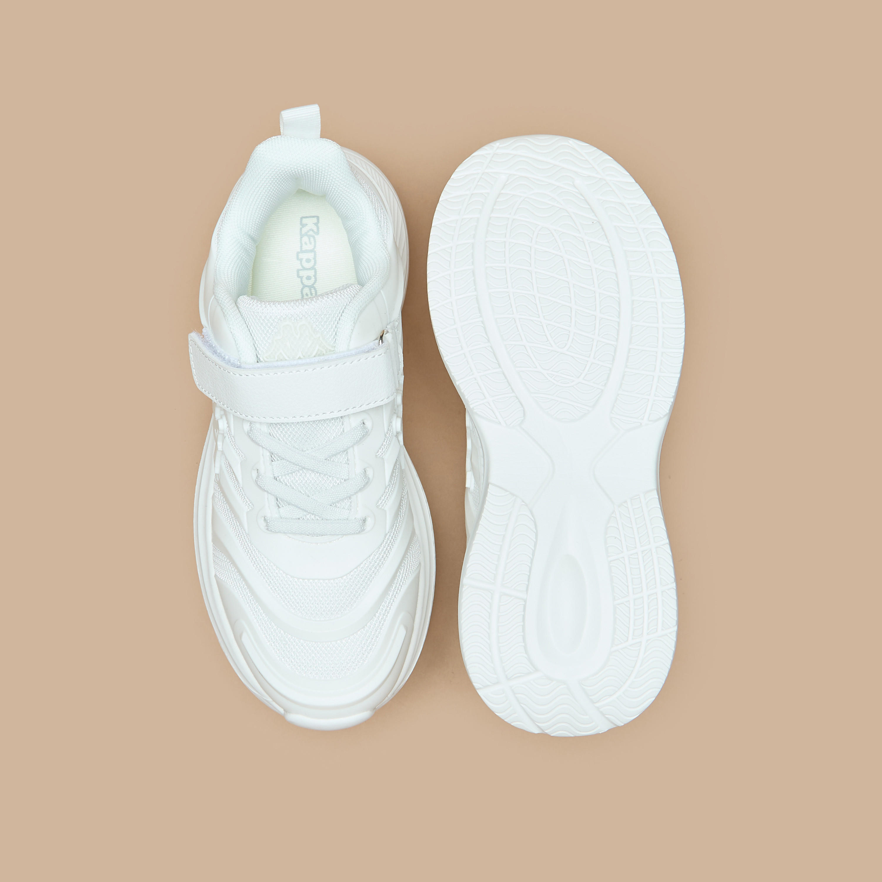 Kappa Kids Hook & Loop Breathable Walking Shoes-boys-shoes-sneakers-image-4
