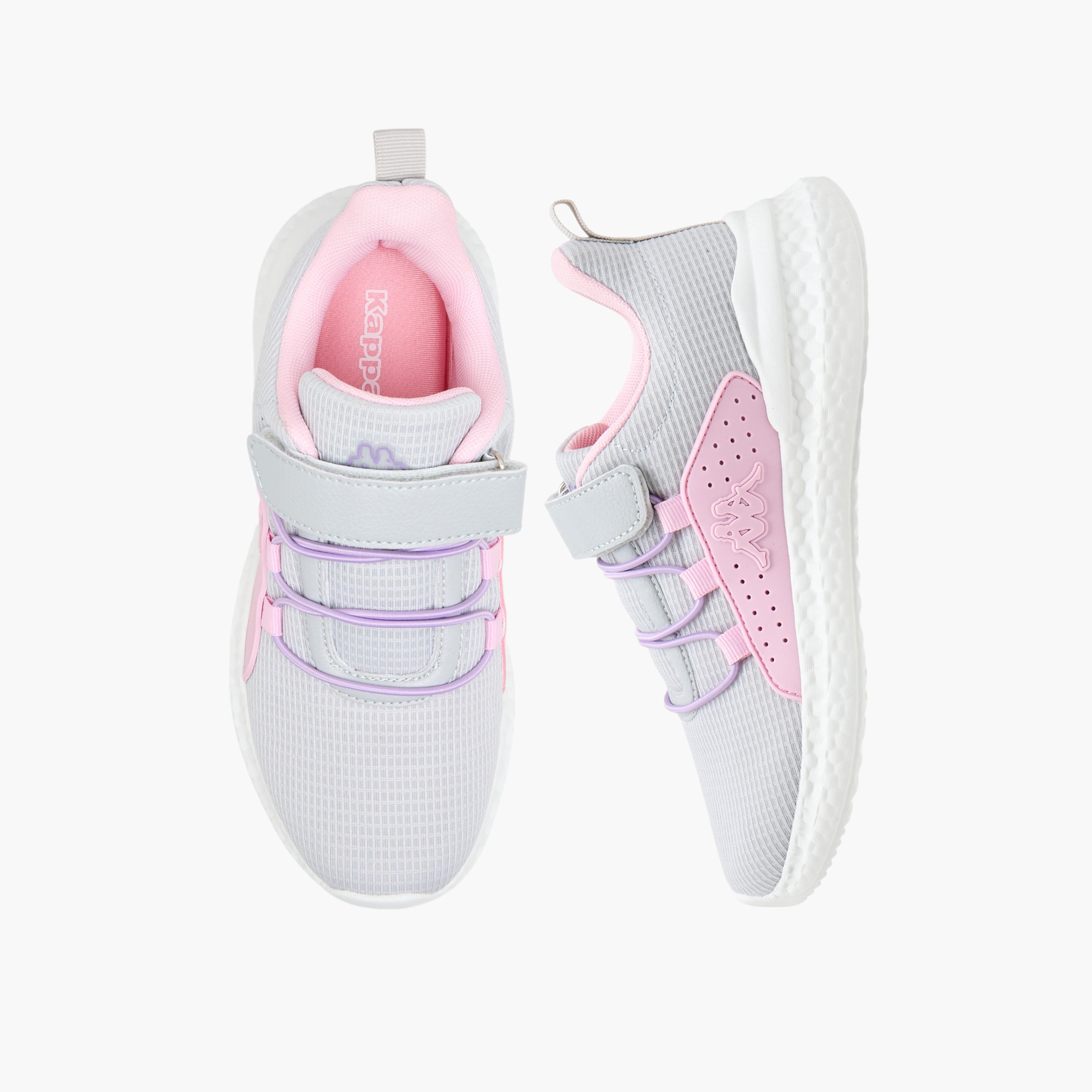 حذاء رياضي بارز الملمس بشريط إغلاق لاصق للبنات من كابا-girls-shoes-sports-image-6