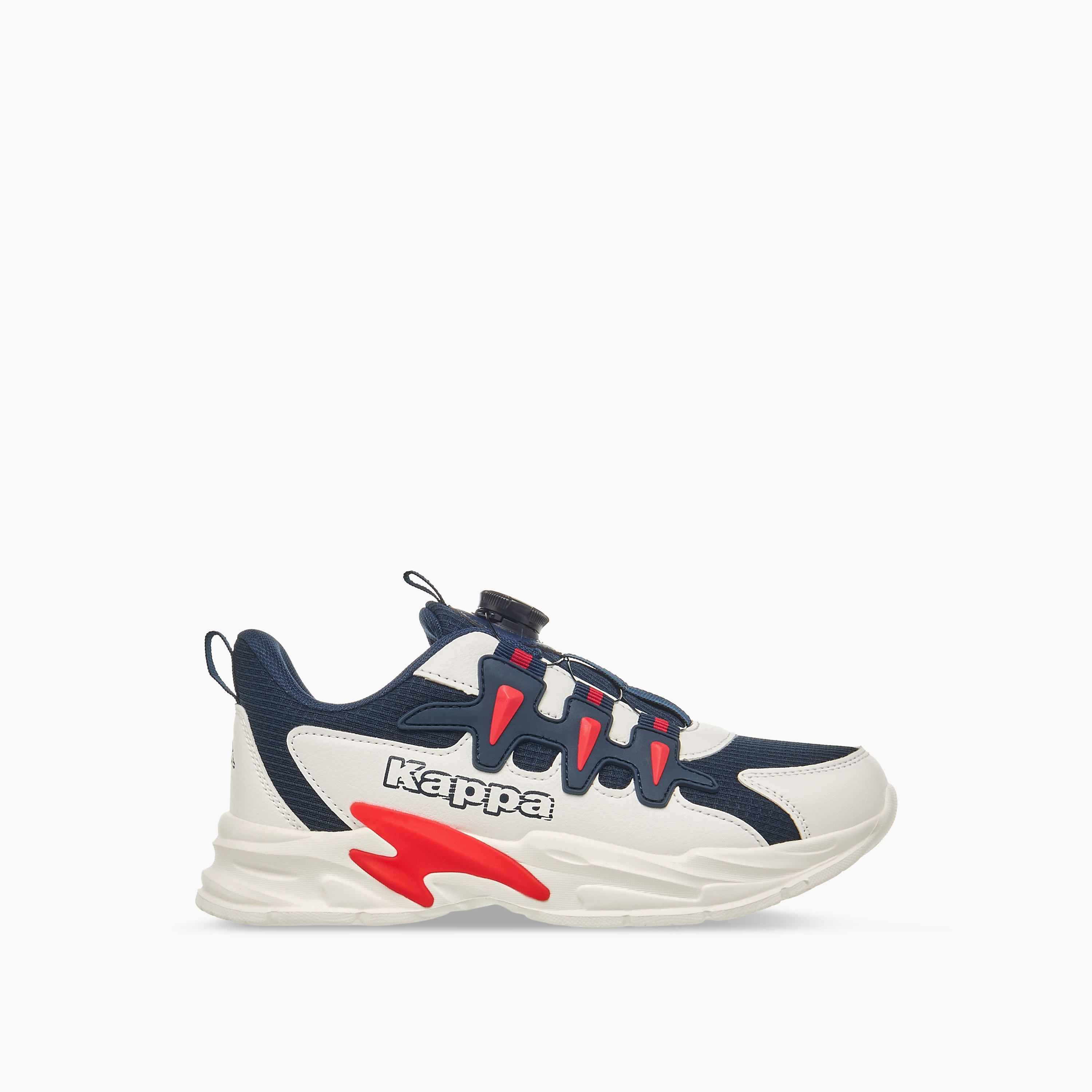 Kappa Boys Panelled Rotating Buckle Sports Shoes-boys-shoes-sneakers-image-3