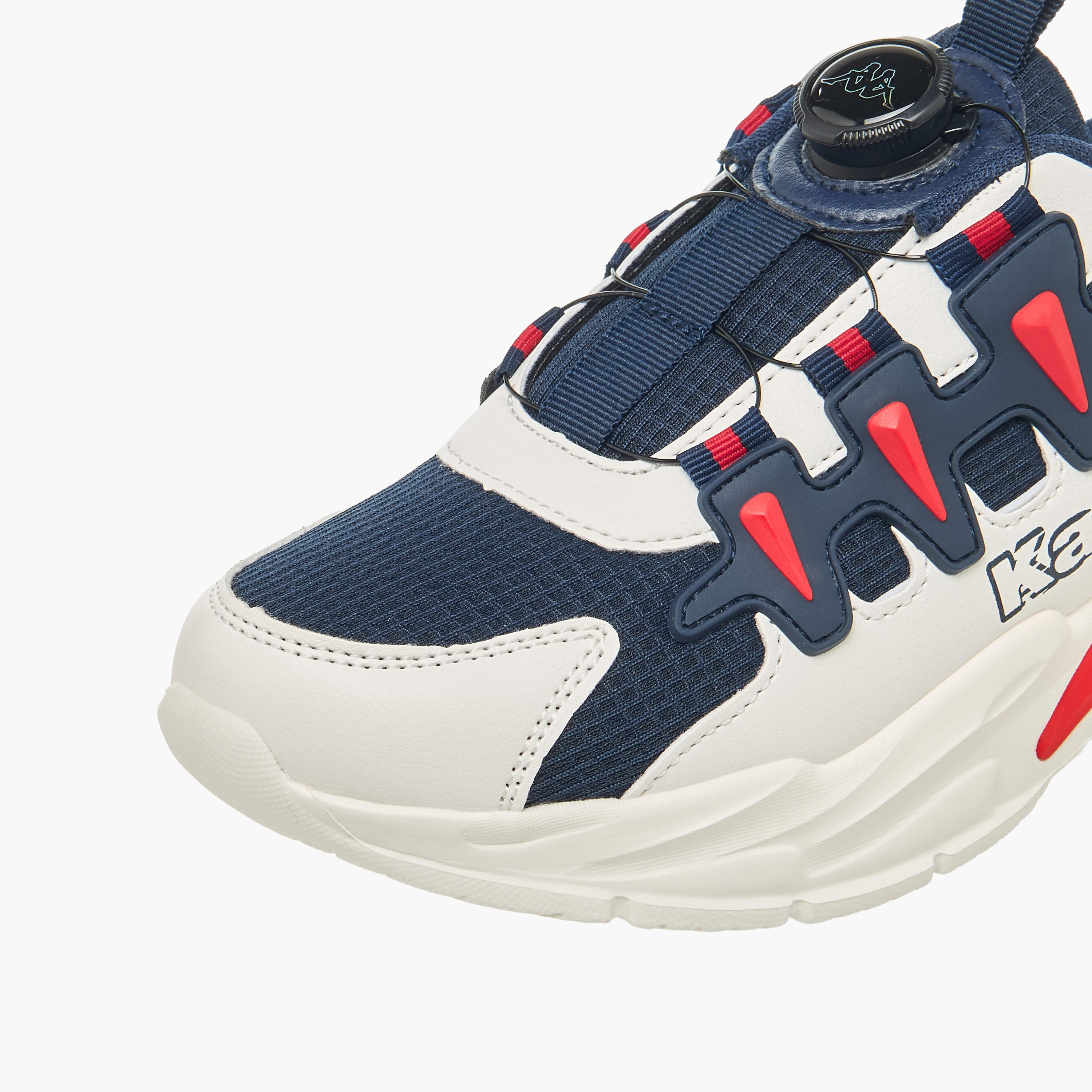 Kappa Boys Panelled Rotating Buckle Sports Shoes-boys-shoes-sneakers-image-4