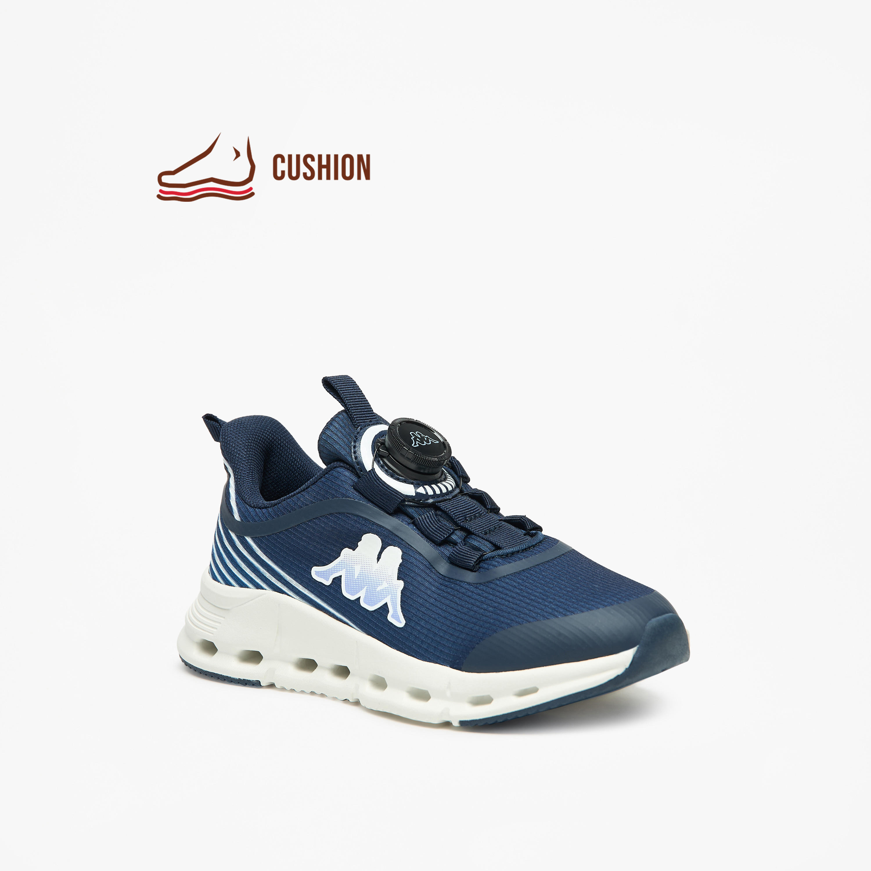 حذاء رياضي بقوالب ملونة وإبزيم دوار للأولاد من كابا-boys-shoes-sneakers-image-6