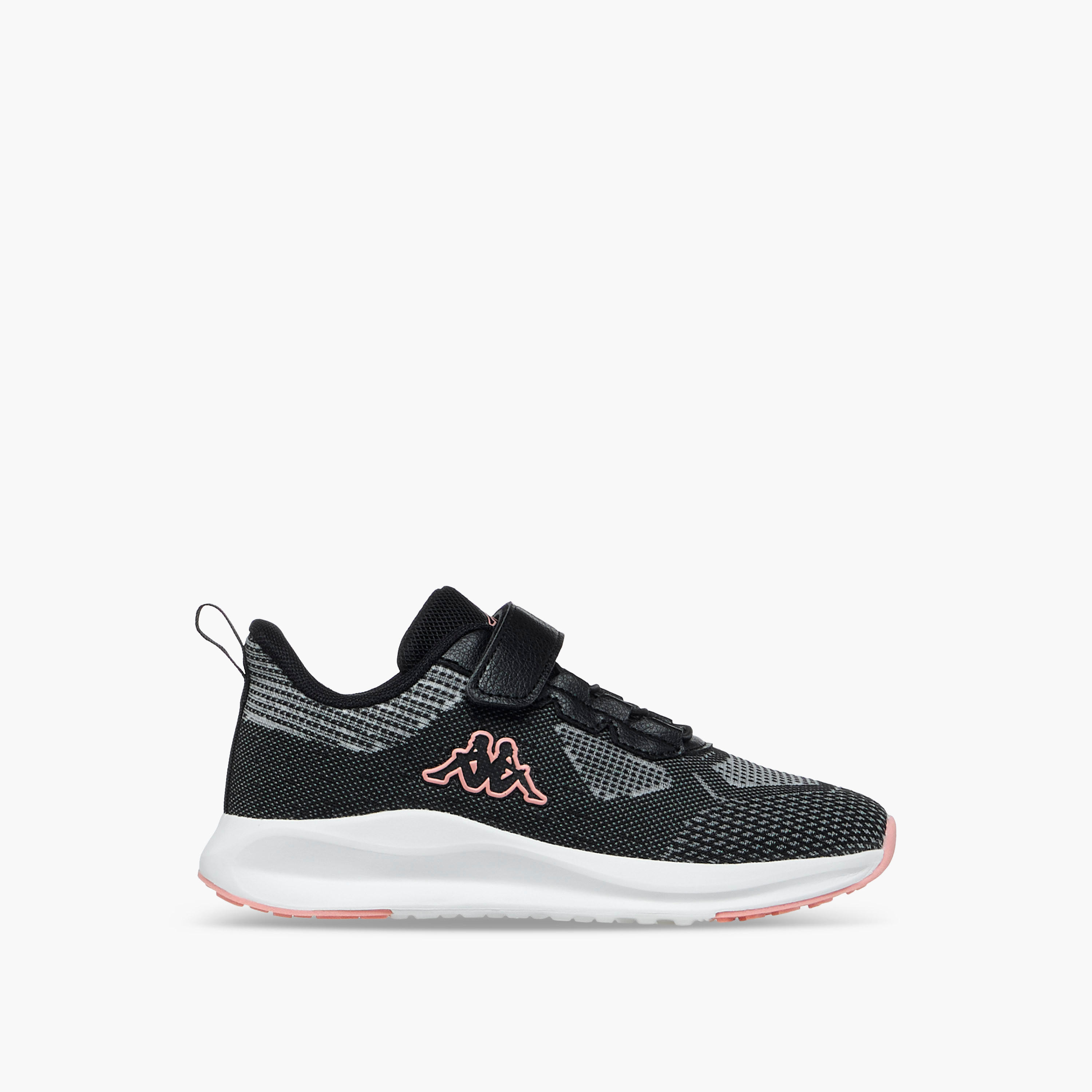Kappa Girls Colourblock Hook & Loop Walking Shoes-girls-shoes-sports-image-3