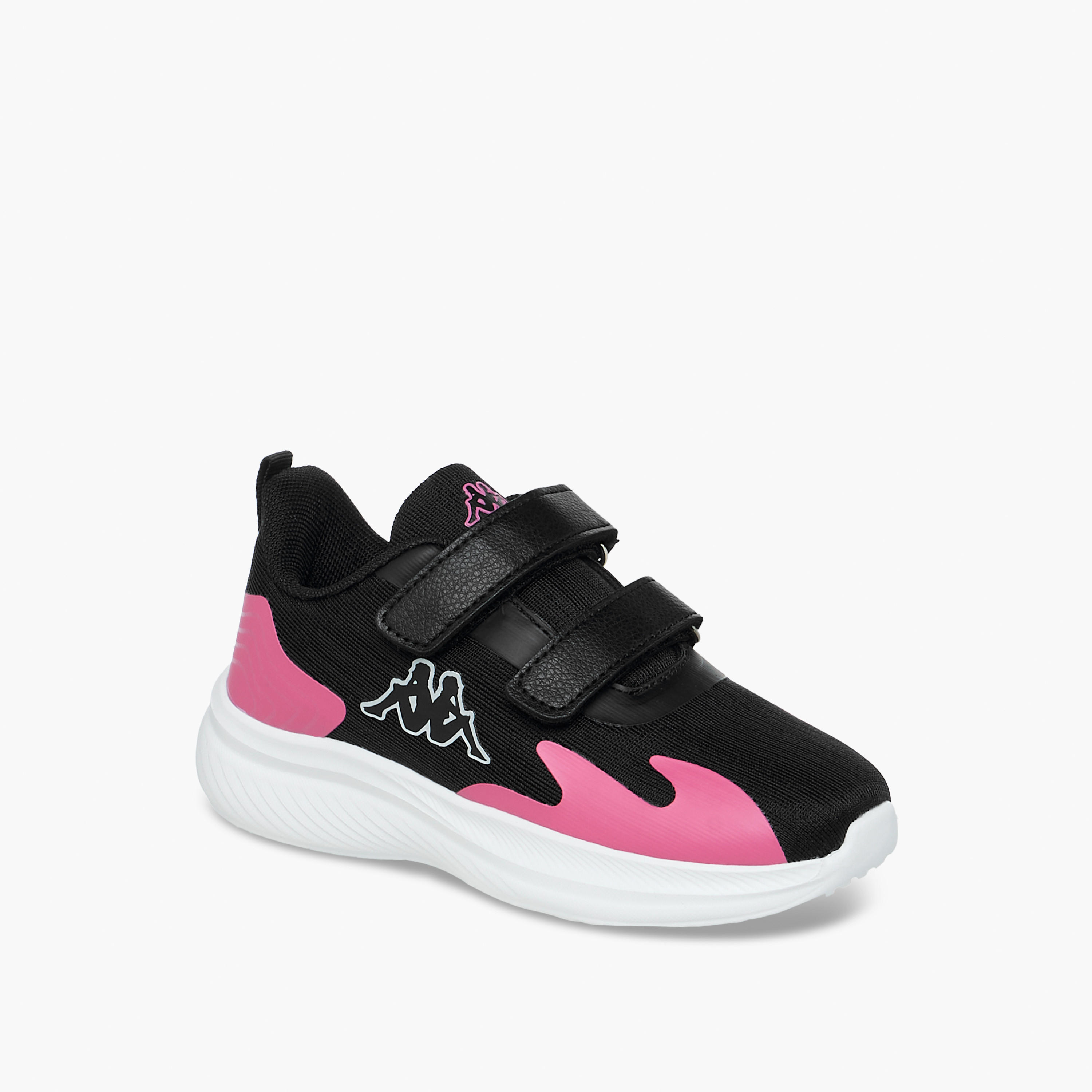 Kappa Girls Panelled Hook & Loop Walking Shoes-girls-shoes-sports-image-2