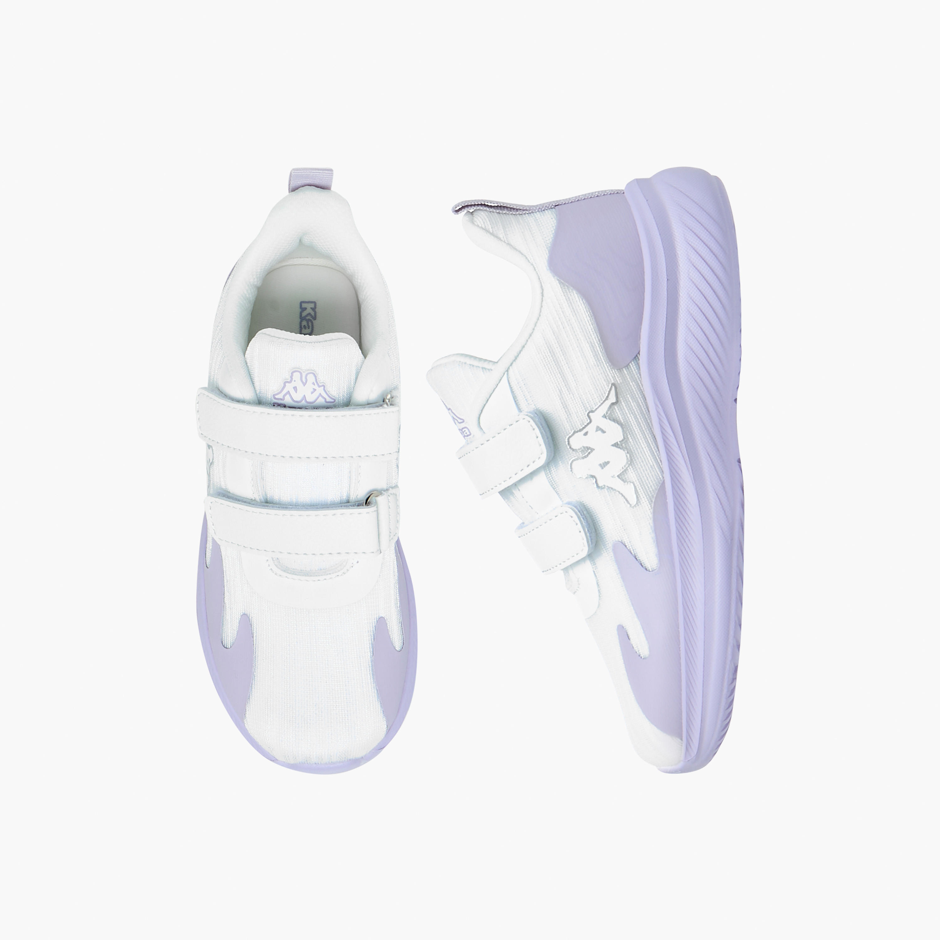 Kappa Girls Panelled Hook & Loop Walking Shoes-girls-shoes-sports-image-1
