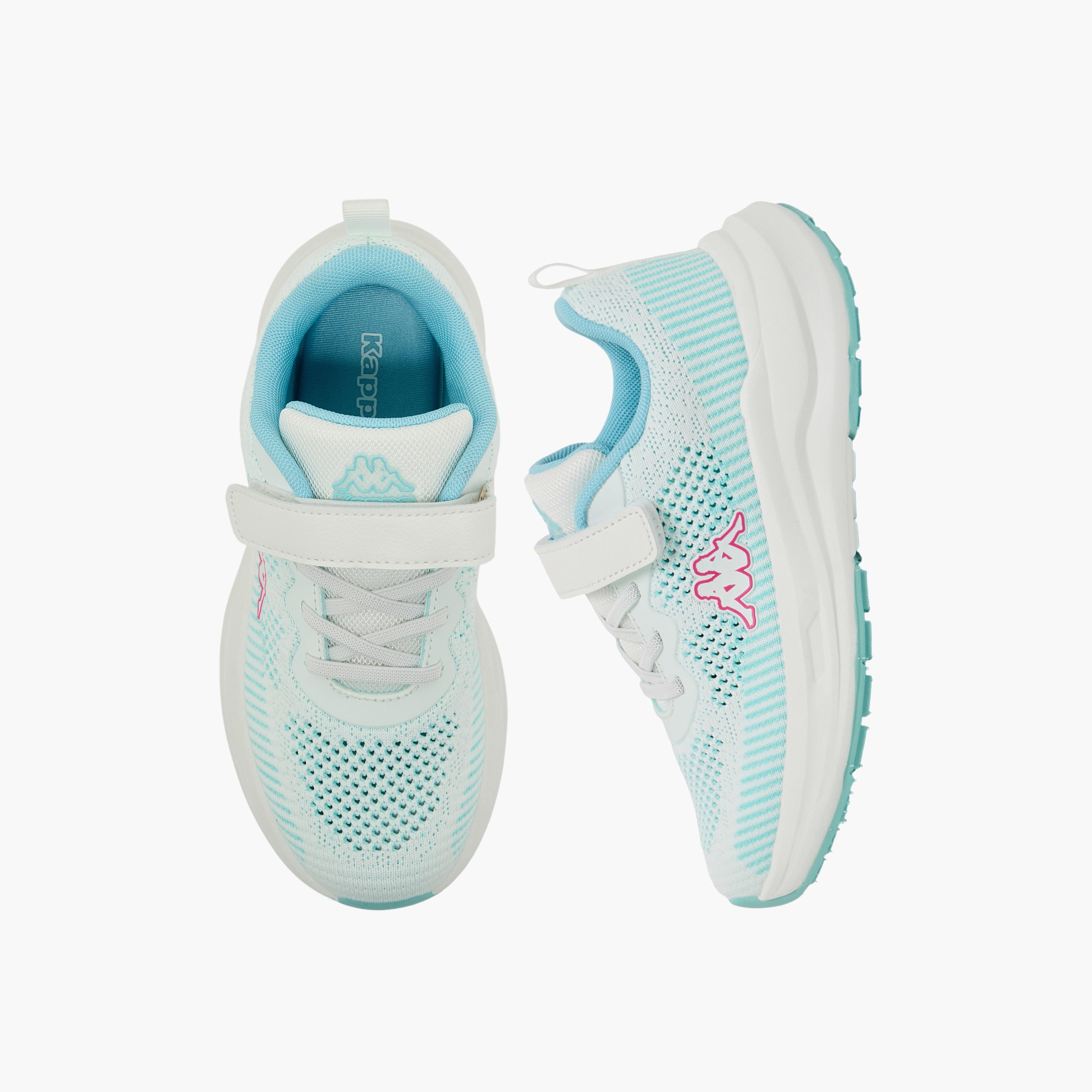 Kappa Girls Hook & Loop Sports Shoes-girls-shoes-sneakers-image-1