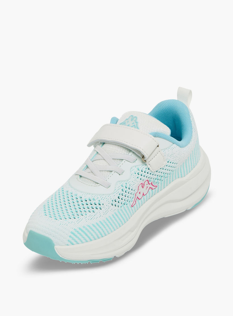 Kappa Girls Hook & Loop Sports Shoes-girls-shoes-sneakers-image-4