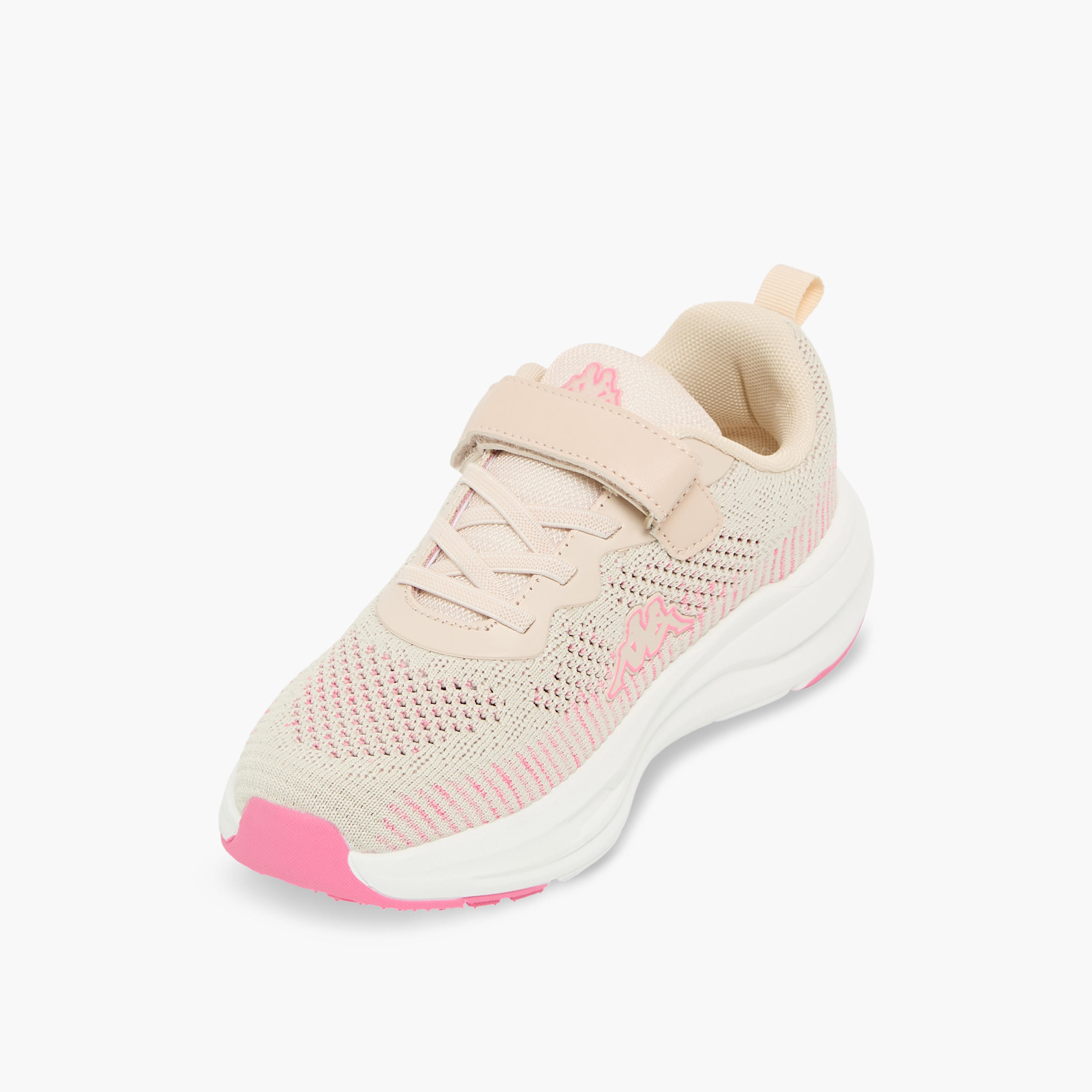 Kappa Girls Hook & Loop Sports Shoes-girls-shoes-sneakers-image-4