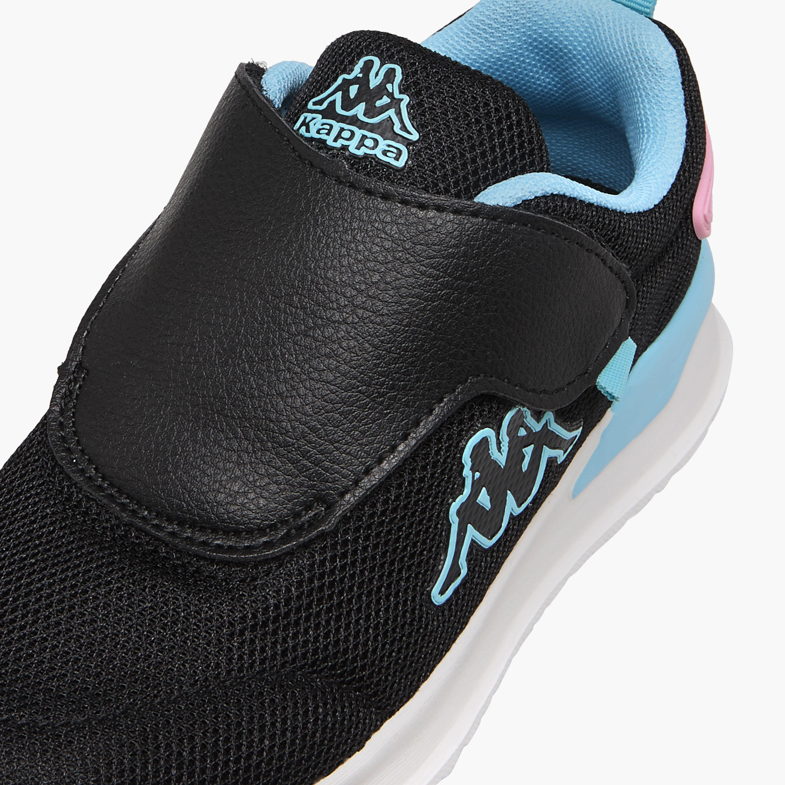 Kappa Girls' Pull Tab Detail Sports Shoes with Hook and Loop Closure-girls-shoes-sports-image-4