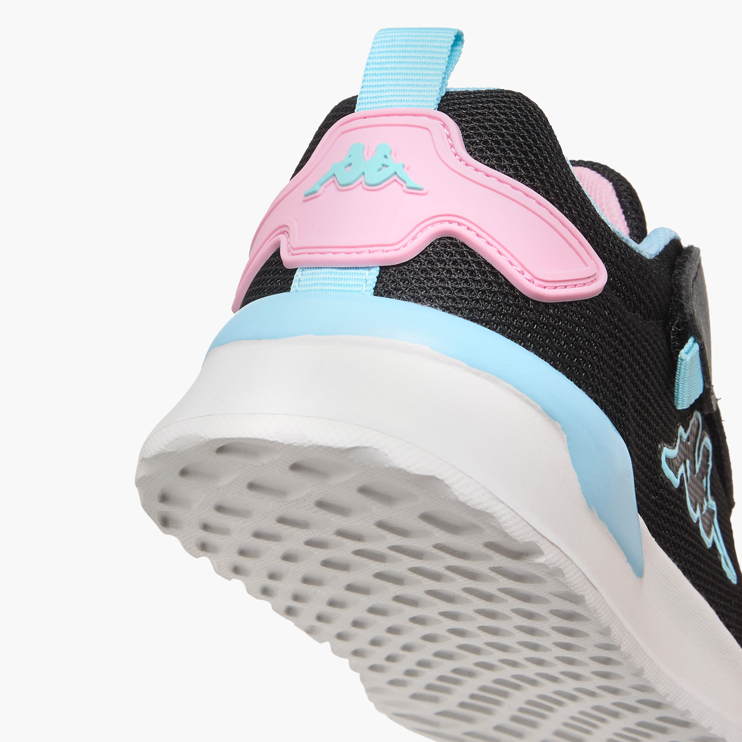 Kappa Girls' Pull Tab Detail Sports Shoes with Hook and Loop Closure-girls-shoes-sports-image-5