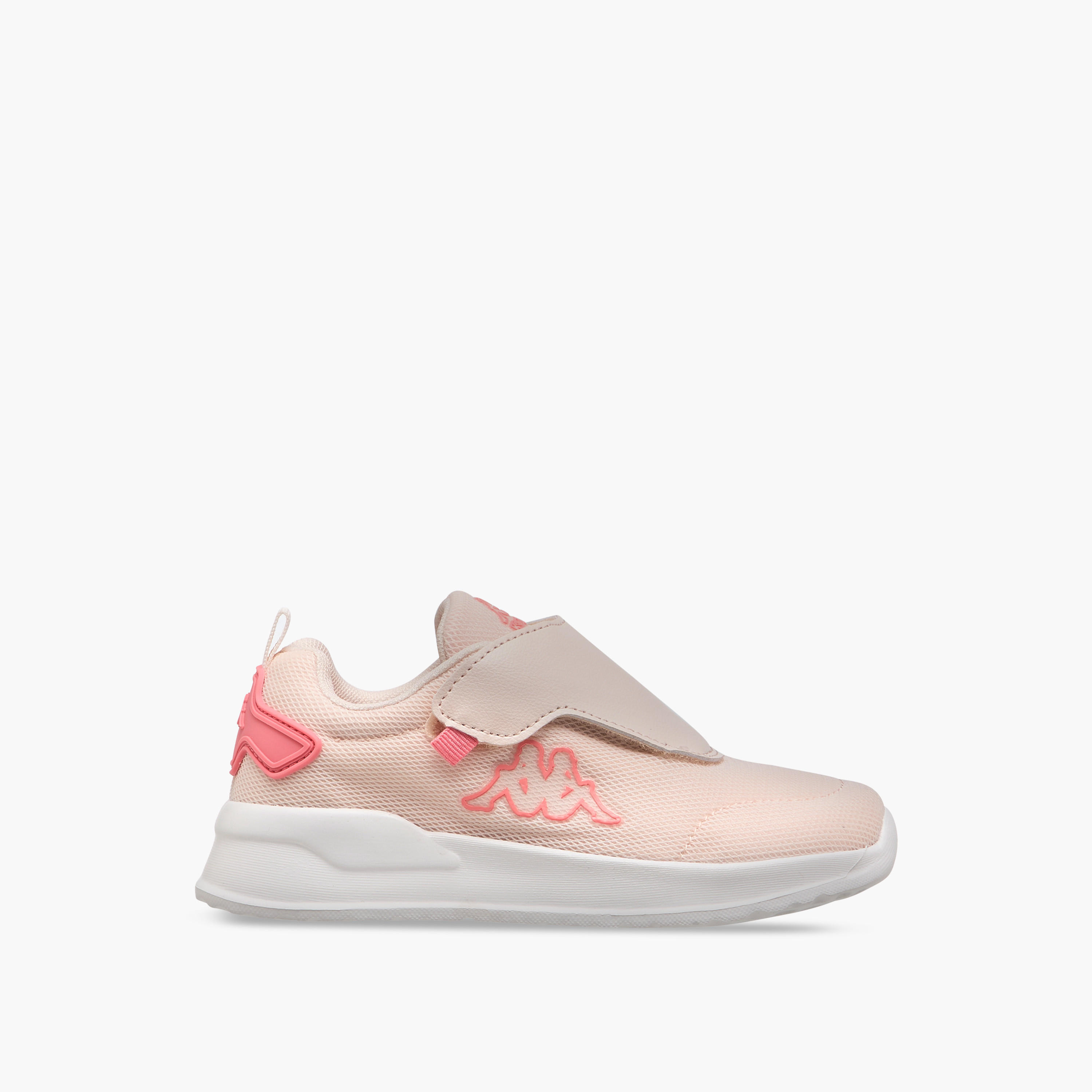 Kappa Girls' Pull Tab Detail Sports Shoes with Hook and Loop Closure-girls-shoes-sports-image-3